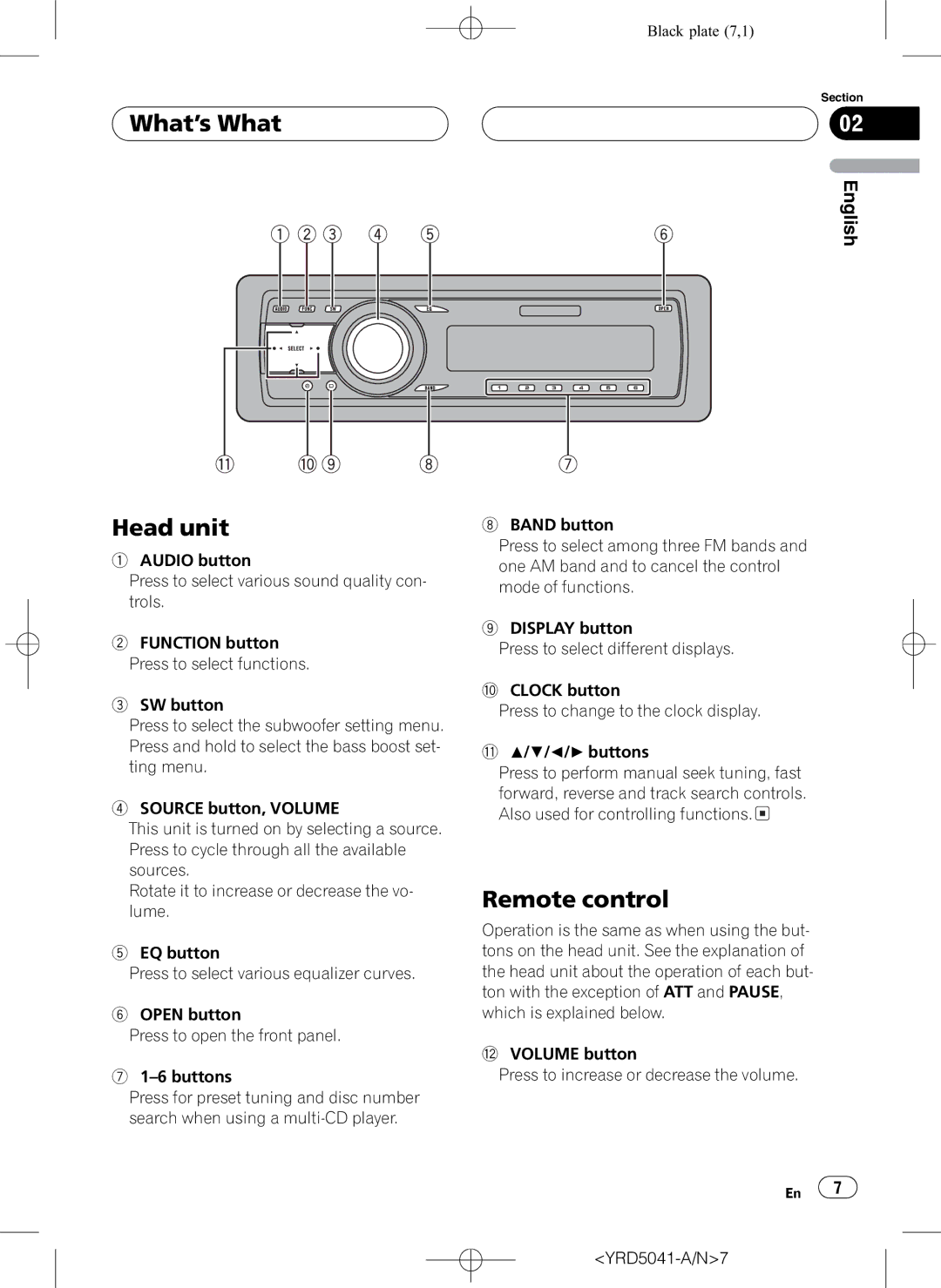 Pioneer DEH-P4850MPH operation manual 