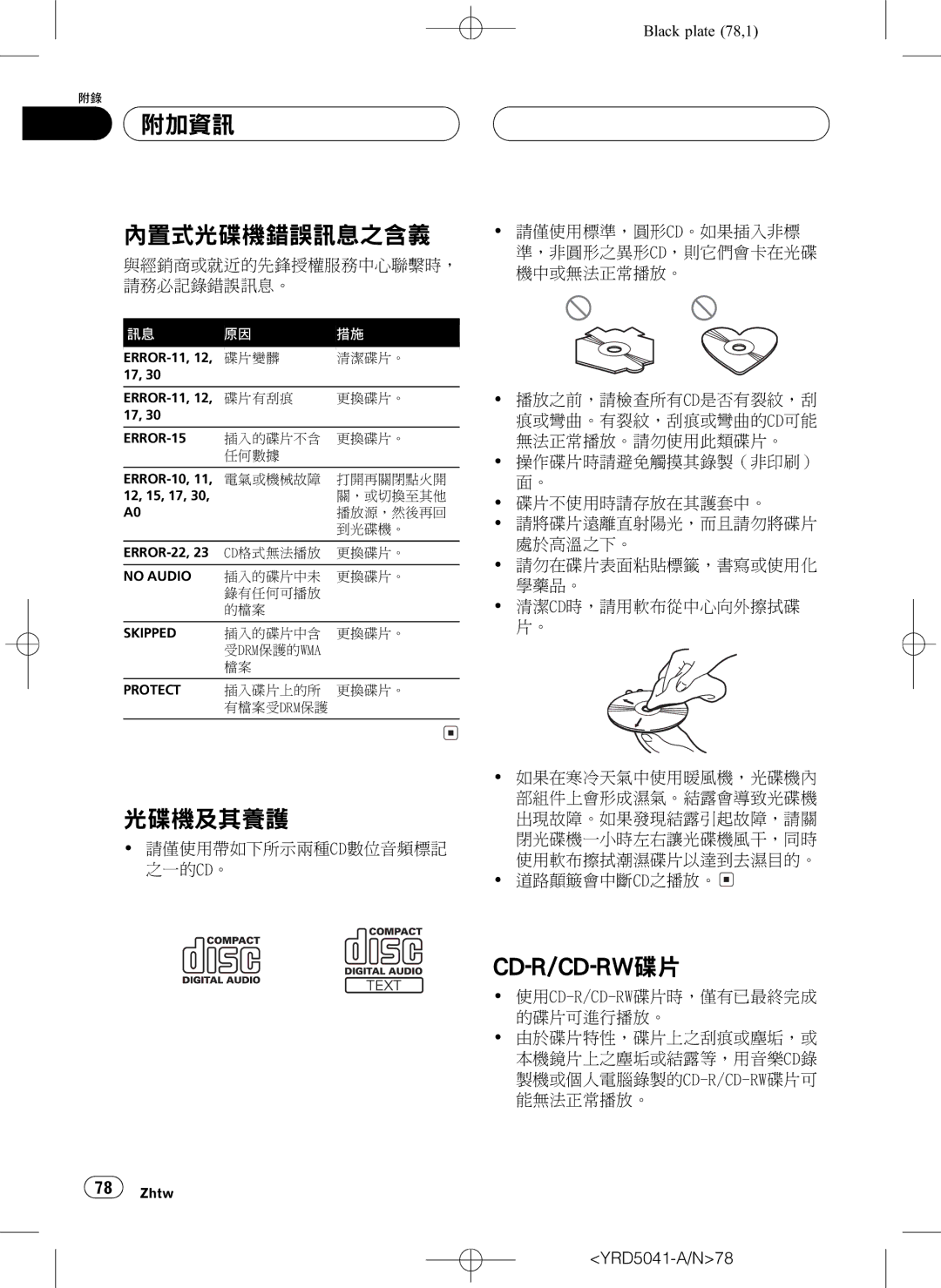 Pioneer DEH-P4850MPH operation manual A28 74X0# 8S2D 268868 +/D 5V35 