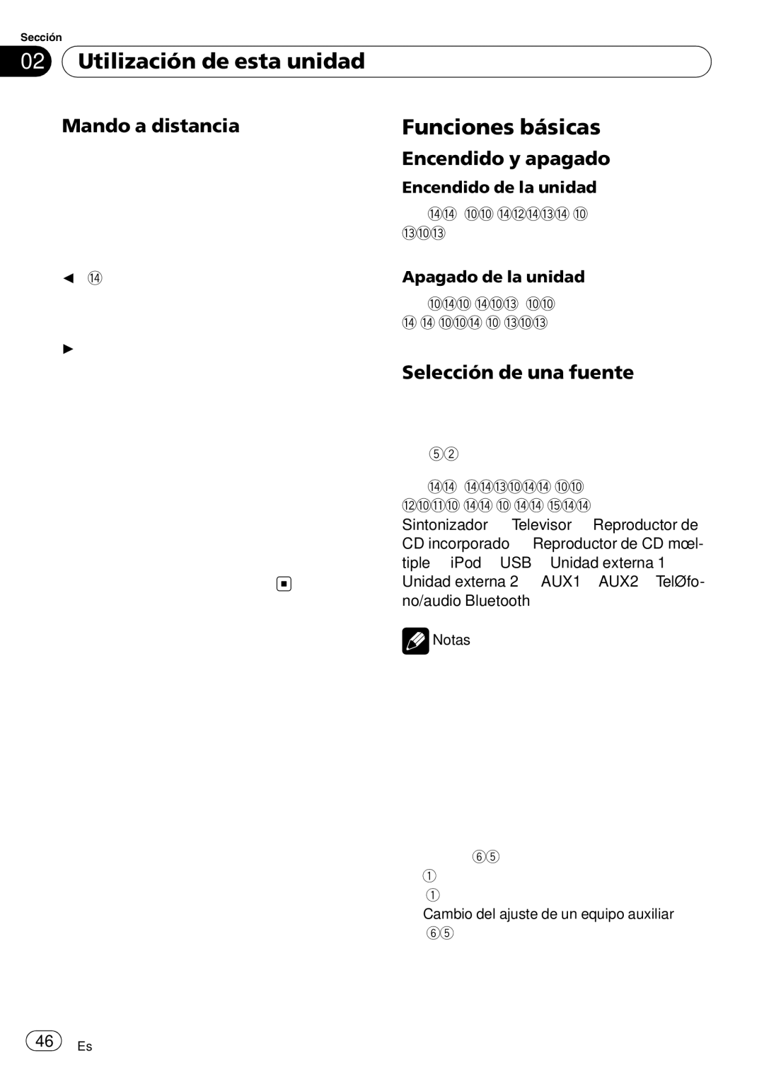 Pioneer DEH-P4900IB operation manual Funciones básicas, Mando a distancia, Encendido y apagado, Selección de una fuente 