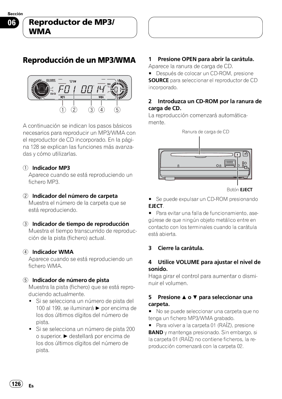 Pioneer DEH-P5500MP operation manual 3 4 