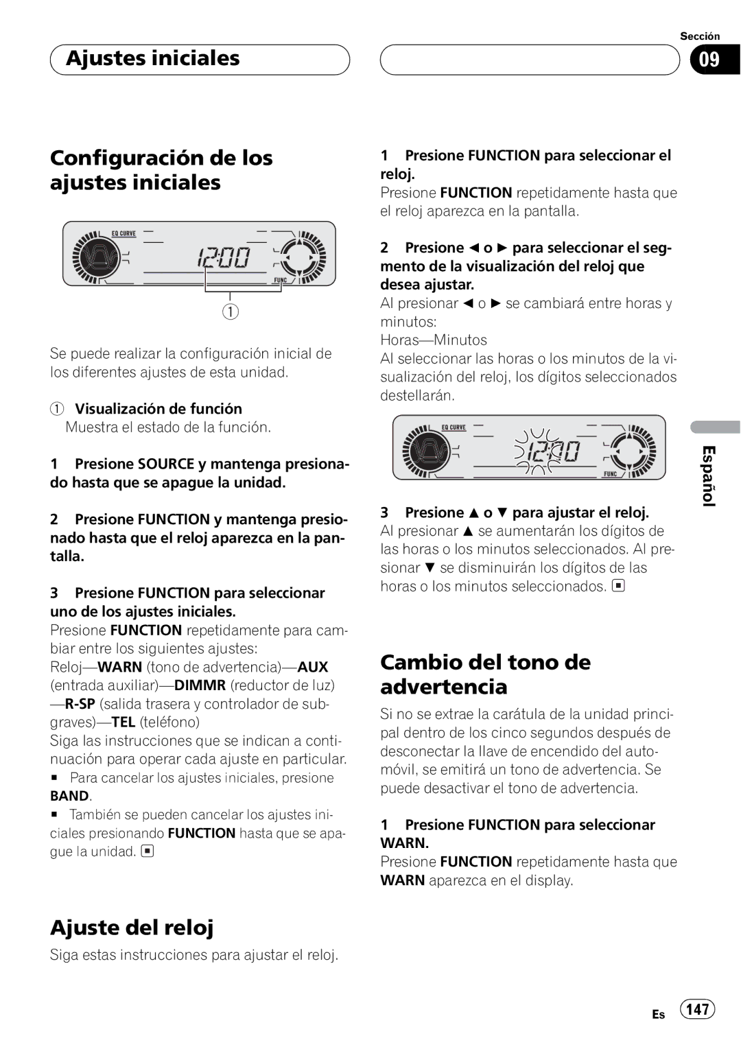 Pioneer DEH-P5500MP operation manual + + 