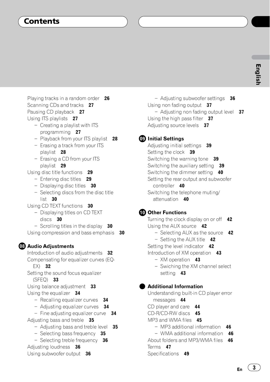 Pioneer DEH-P5500MP operation manual 