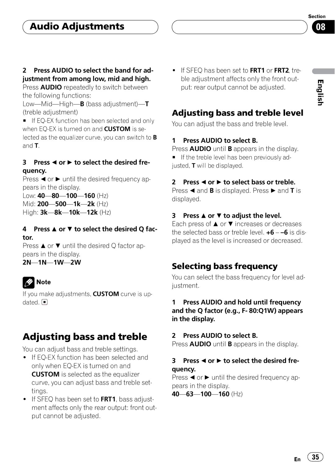 Pioneer DEH-P5500MP operation manual 