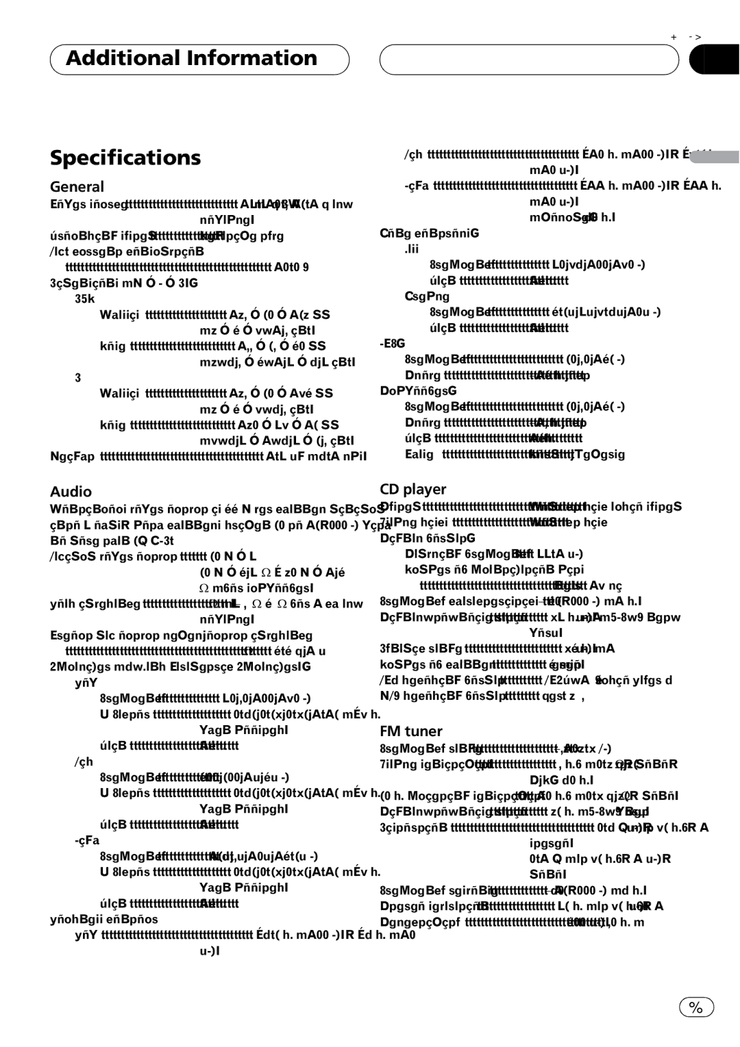 Pioneer DEH-P5500MP operation manual 