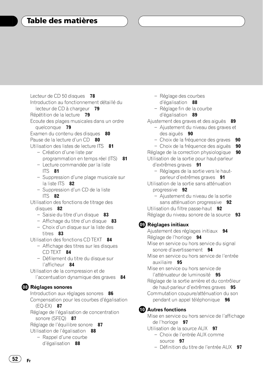 Pioneer DEH-P5500MP operation manual 