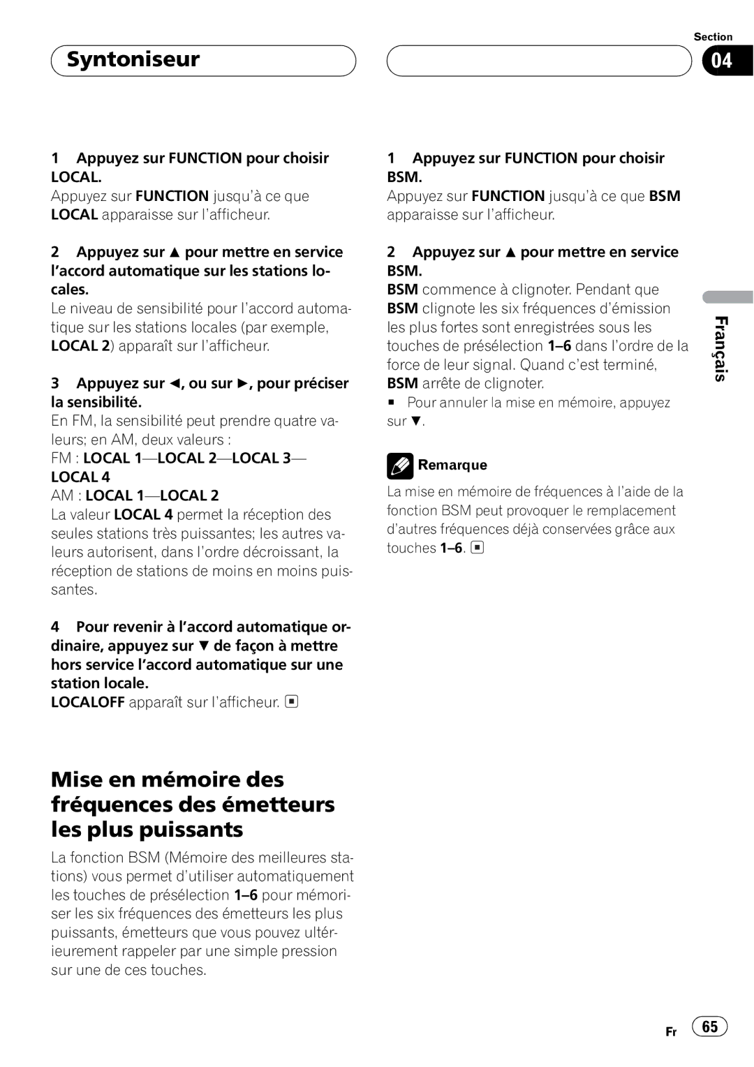 Pioneer DEH-P5500MP operation manual 