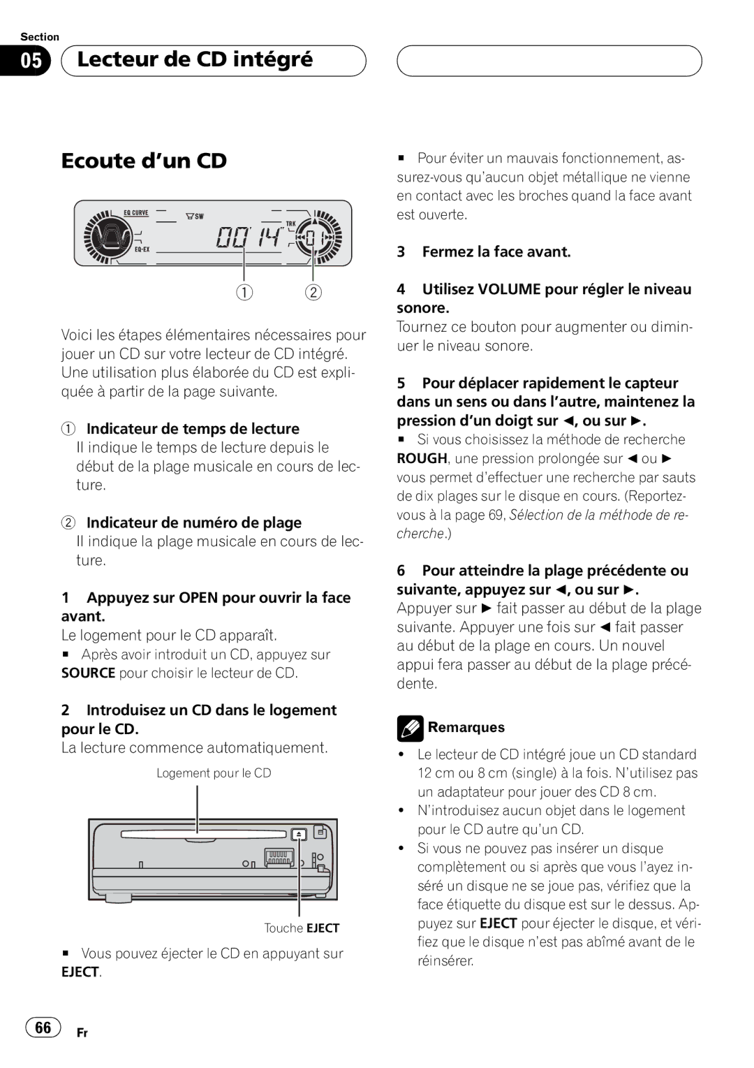 Pioneer DEH-P5500MP operation manual 