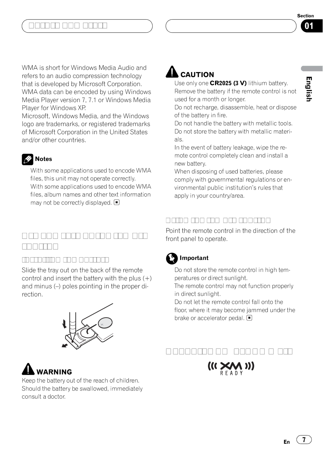 Pioneer DEH-P5500MP operation manual 