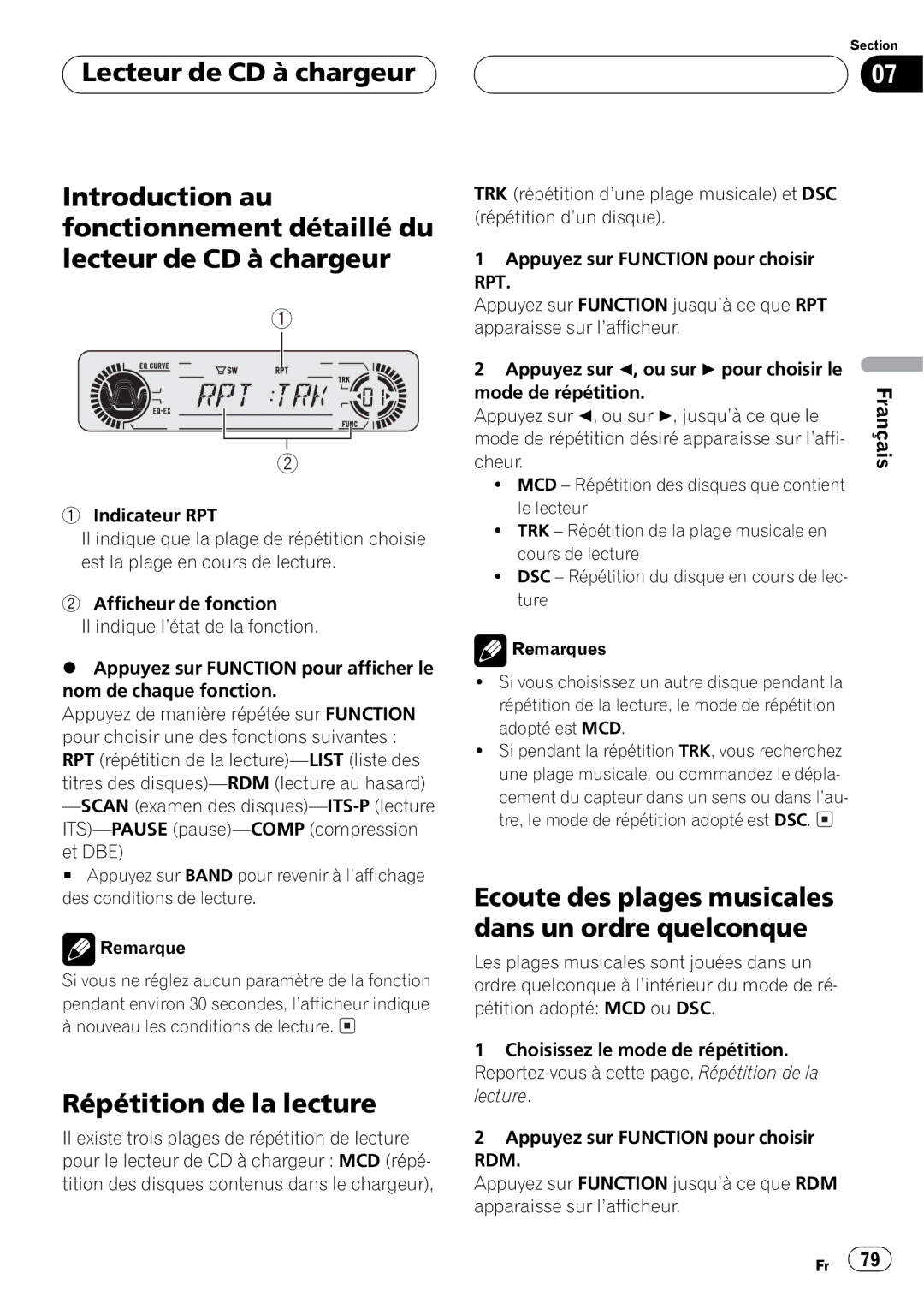 Pioneer DEH-P5500MP operation manual 