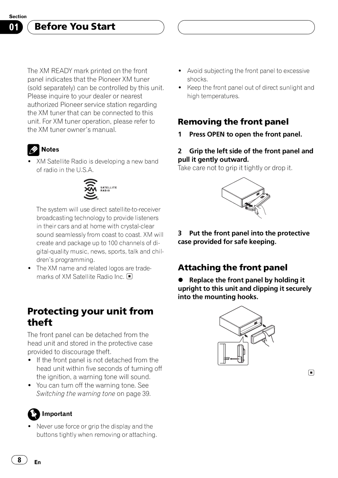 Pioneer DEH-P5500MP operation manual 