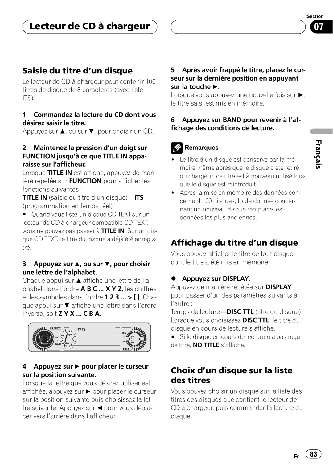 Pioneer DEH-P5500MP operation manual 