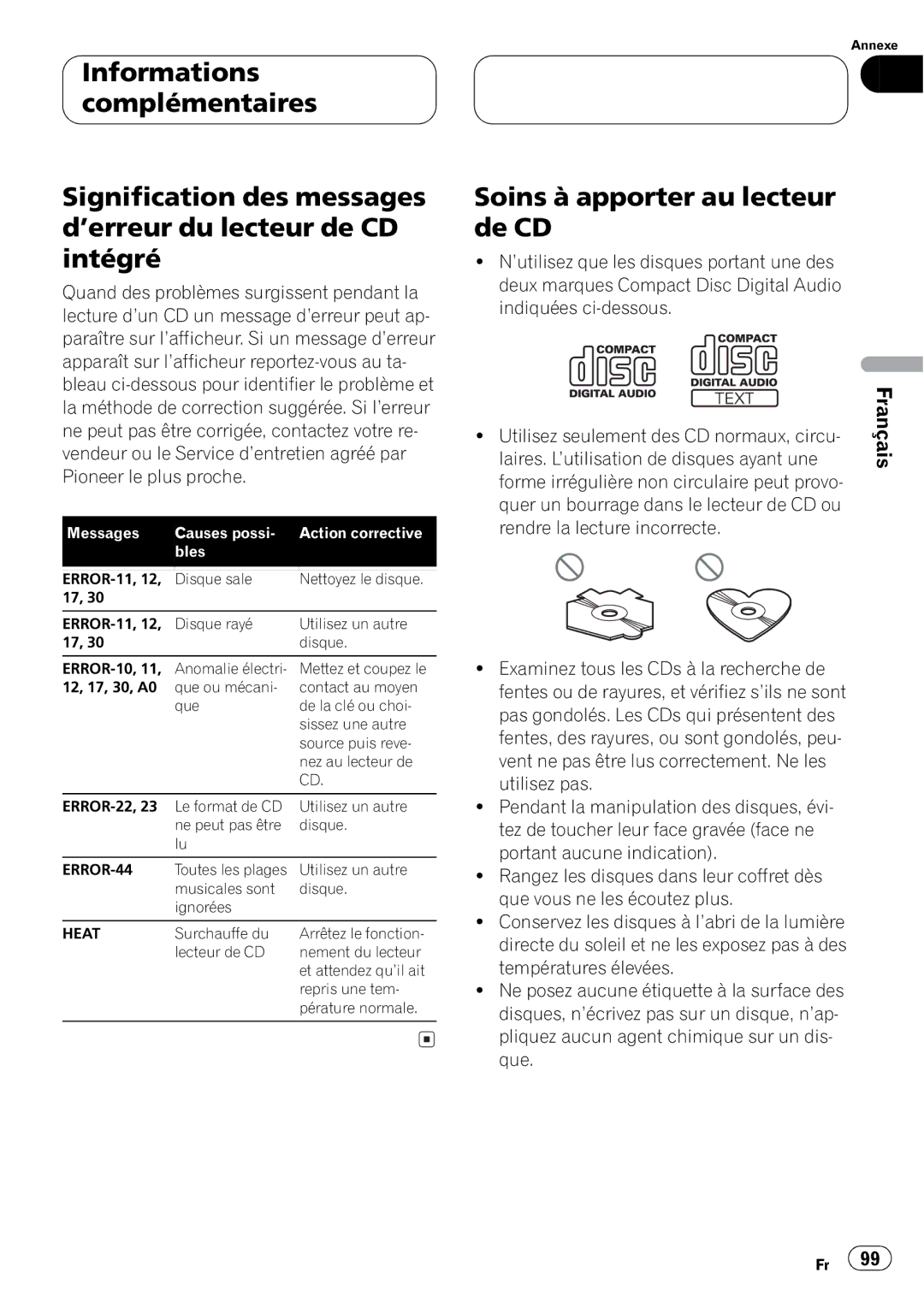 Pioneer DEH-P5500MP operation manual 