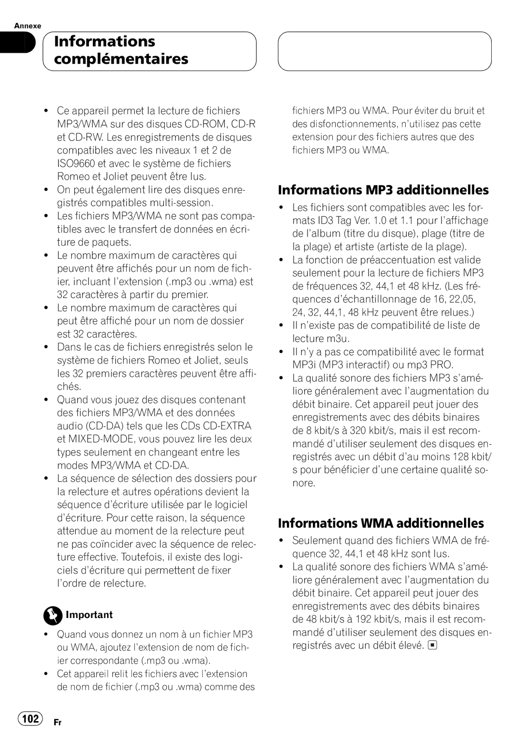 Pioneer DEH-P550MP operation manual 