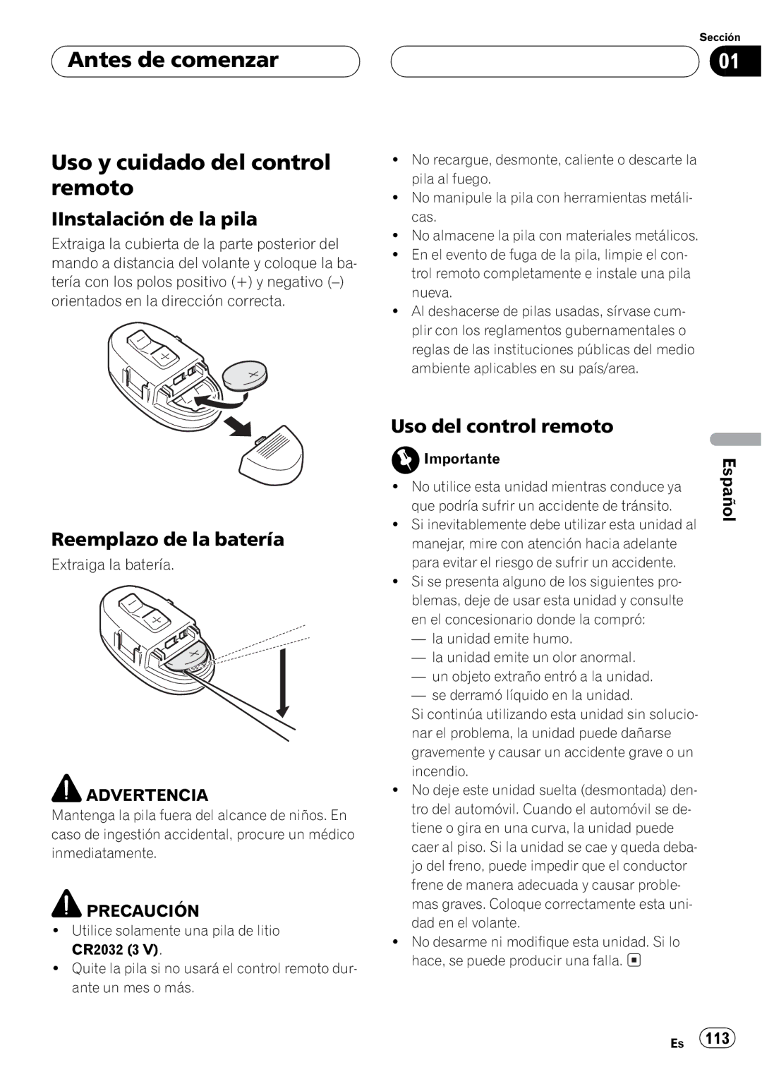 Pioneer DEH-P550MP operation manual + % 