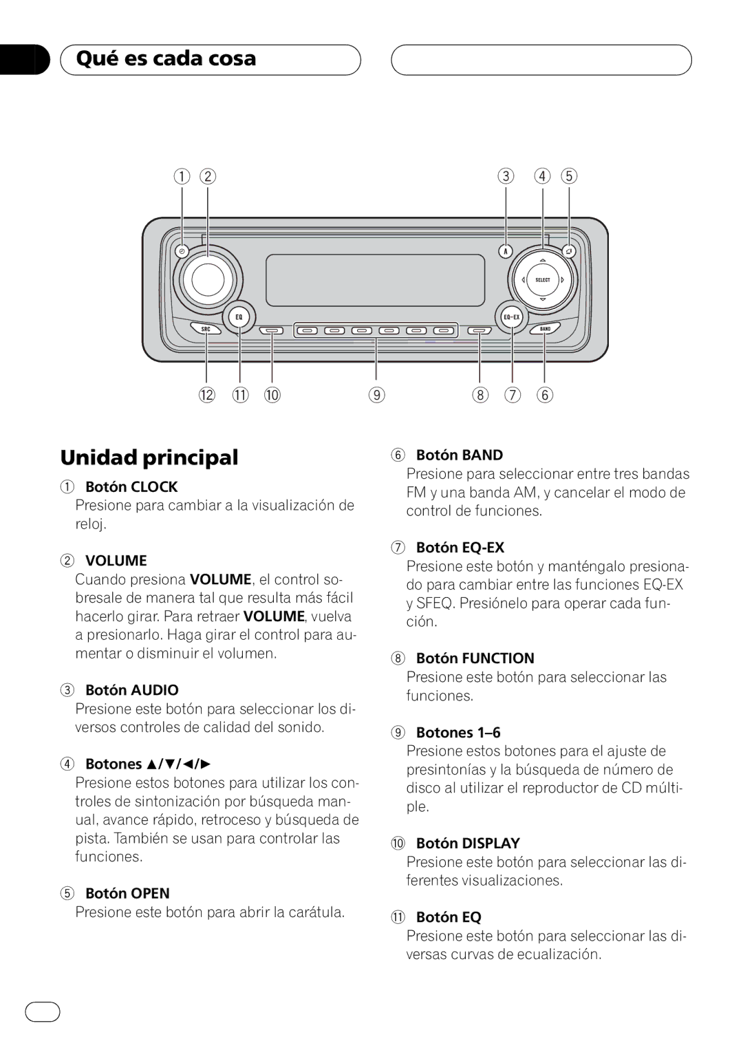 Pioneer DEH-P550MP operation manual 