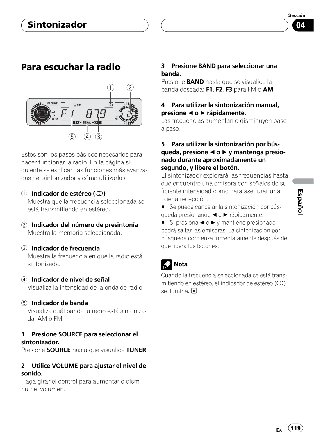 Pioneer DEH-P550MP operation manual 