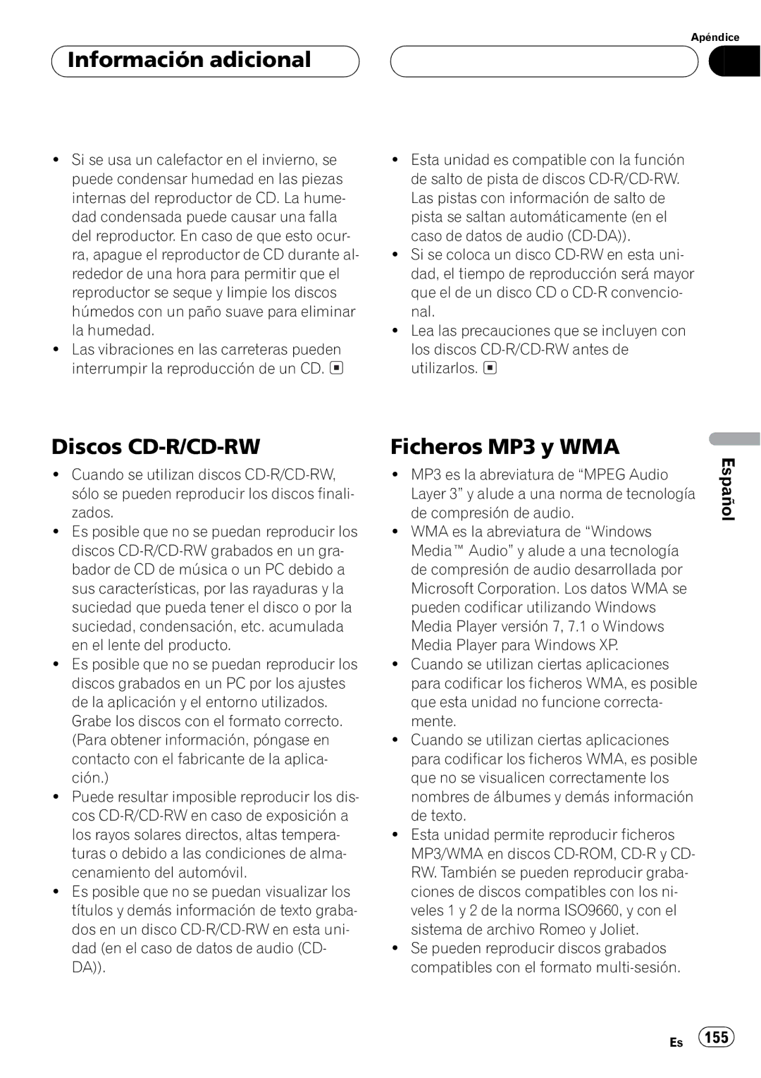 Pioneer DEH-P550MP operation manual + + 