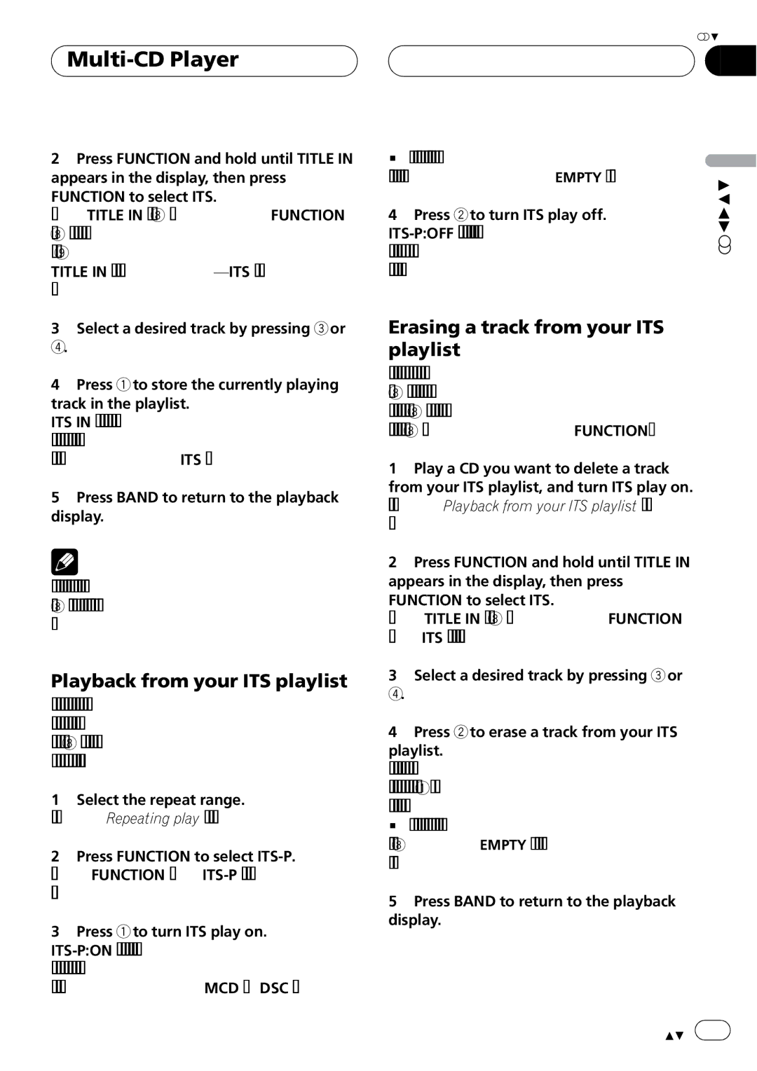 Pioneer DEH-P550MP operation manual 