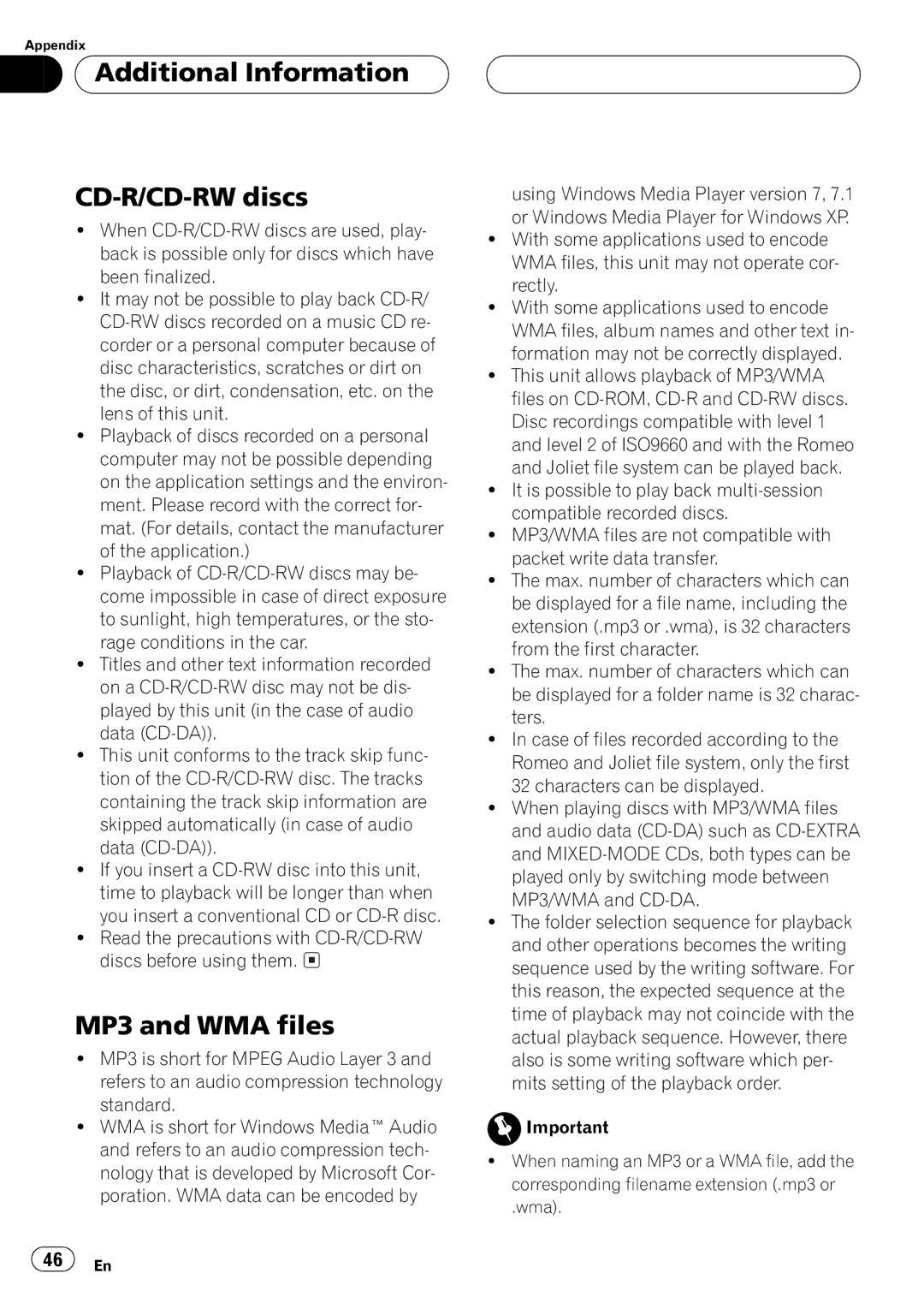 Pioneer DEH-P550MP operation manual 