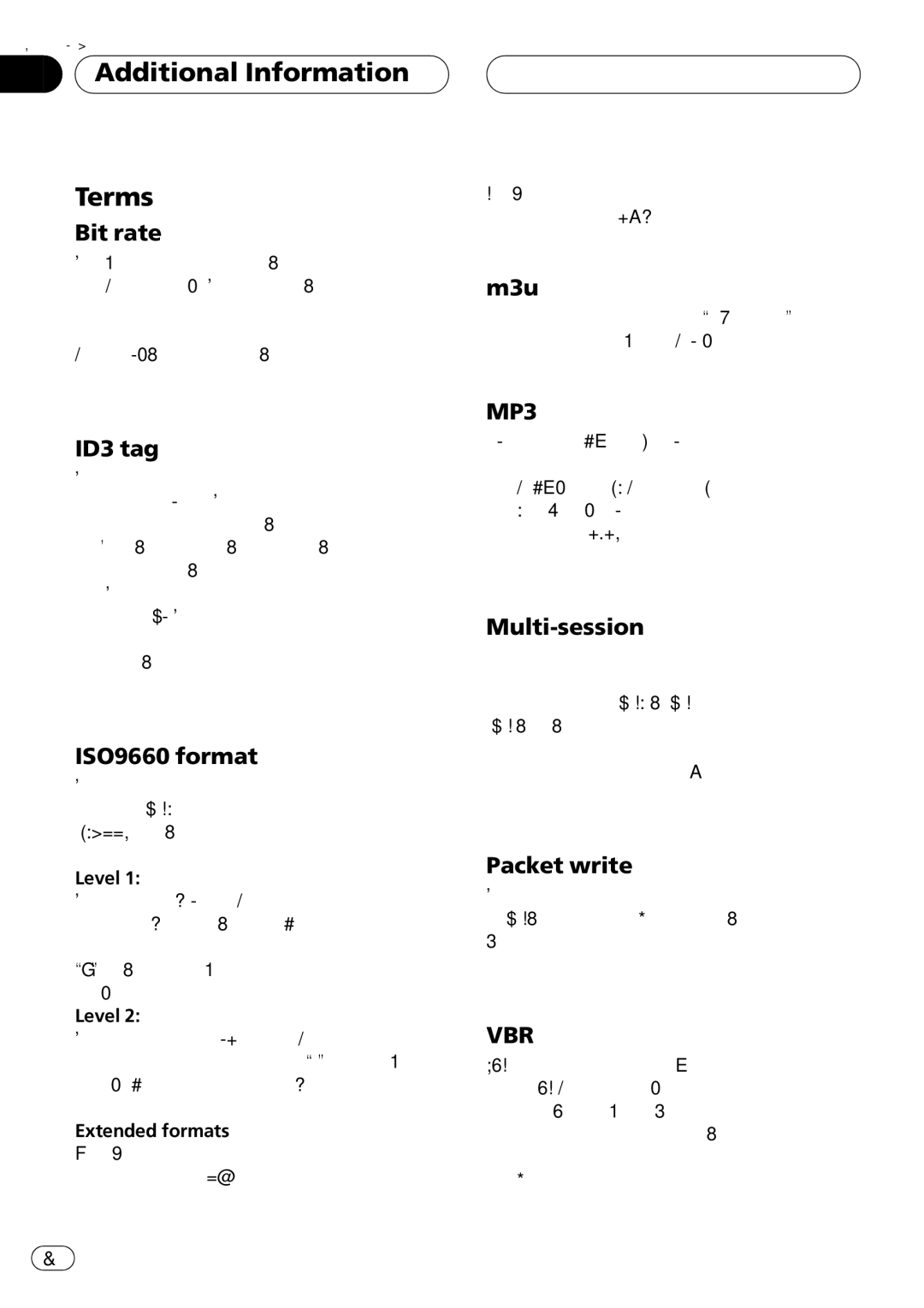 Pioneer DEH-P550MP operation manual 