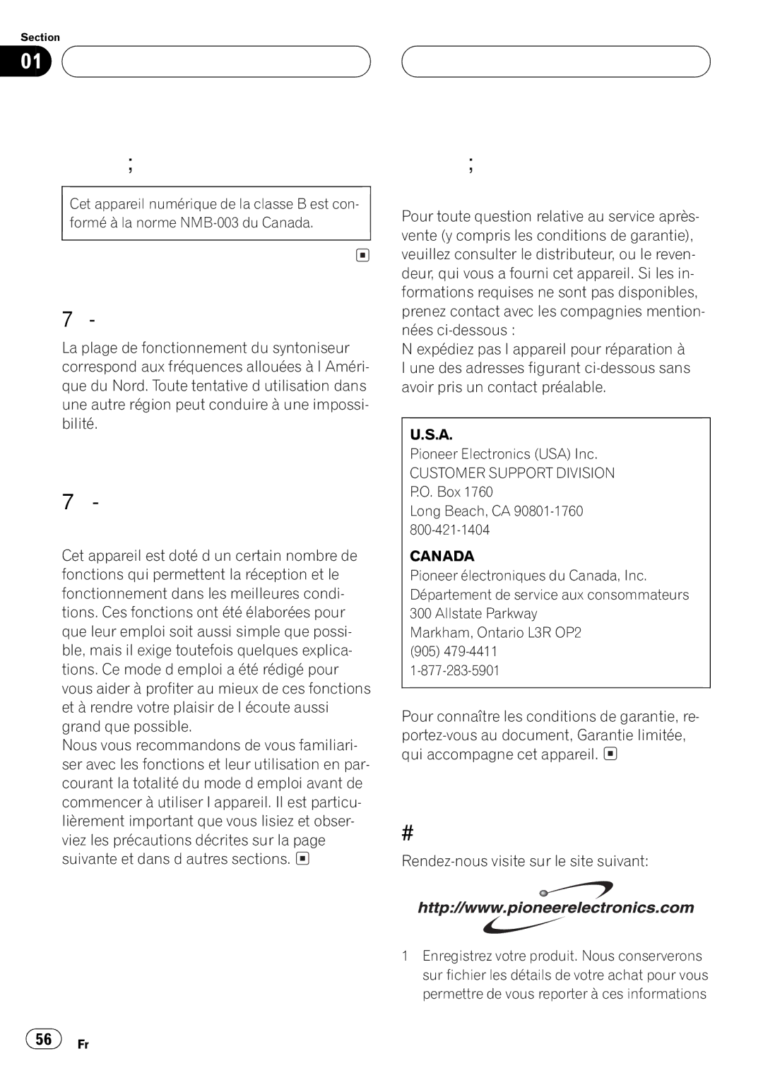 Pioneer DEH-P550MP operation manual 