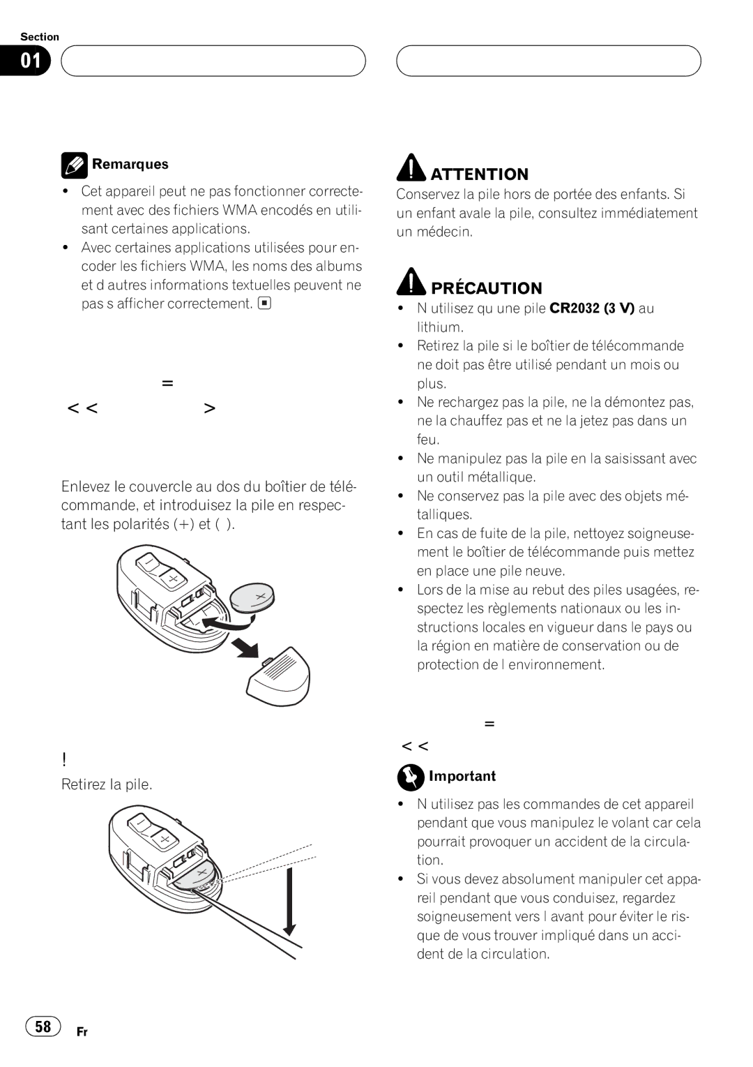 Pioneer DEH-P550MP operation manual 