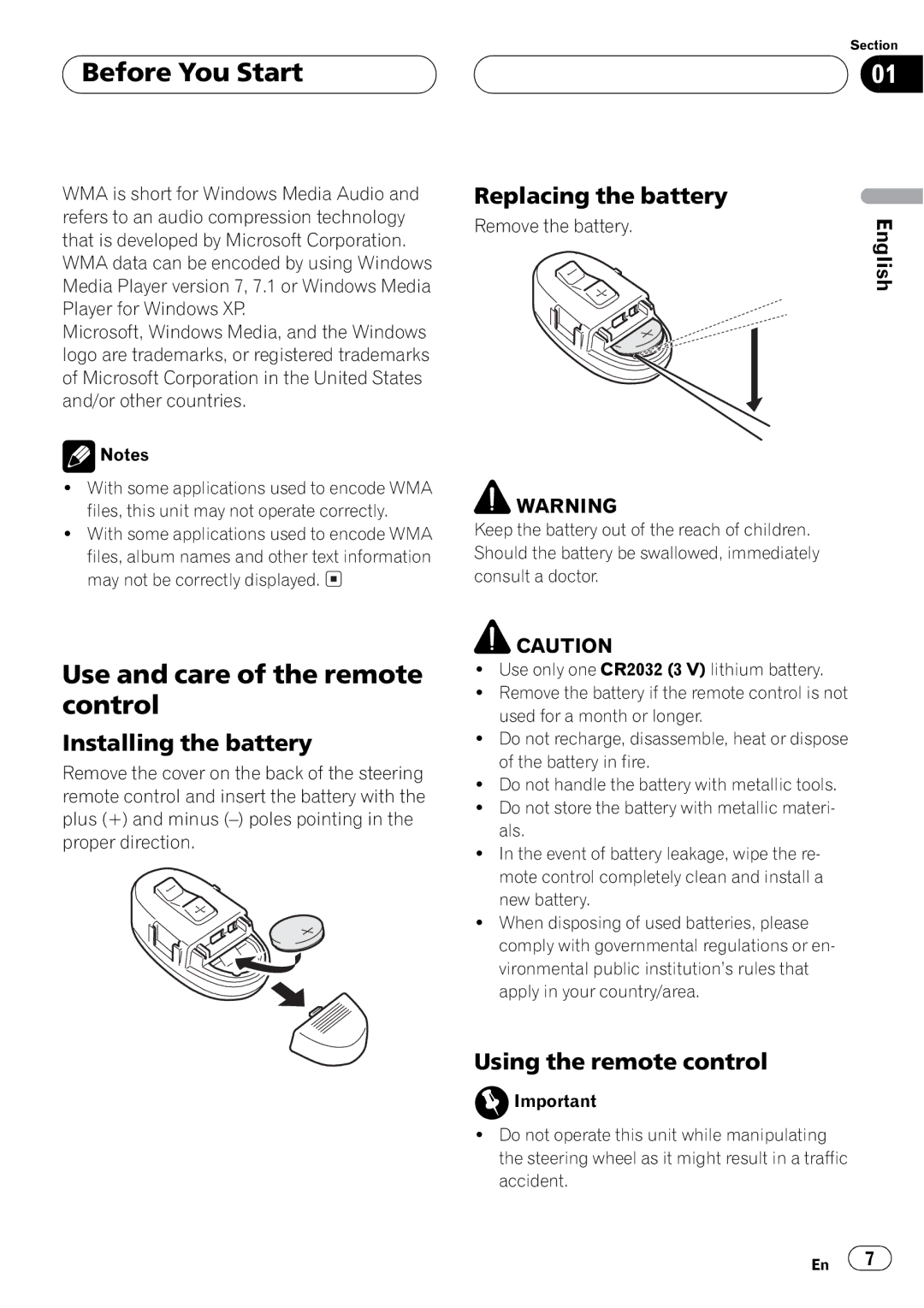 Pioneer DEH-P550MP operation manual 