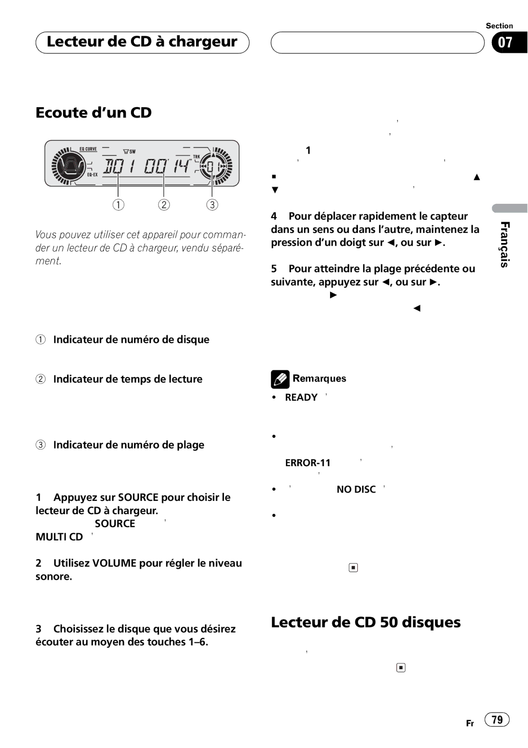 Pioneer DEH-P550MP operation manual 