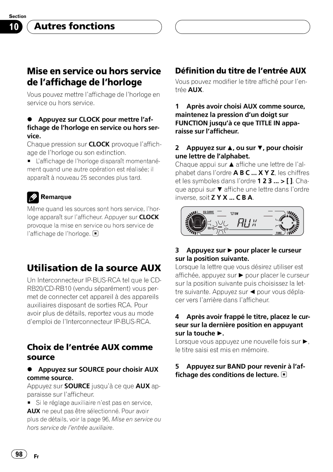 Pioneer DEH-P550MP operation manual 