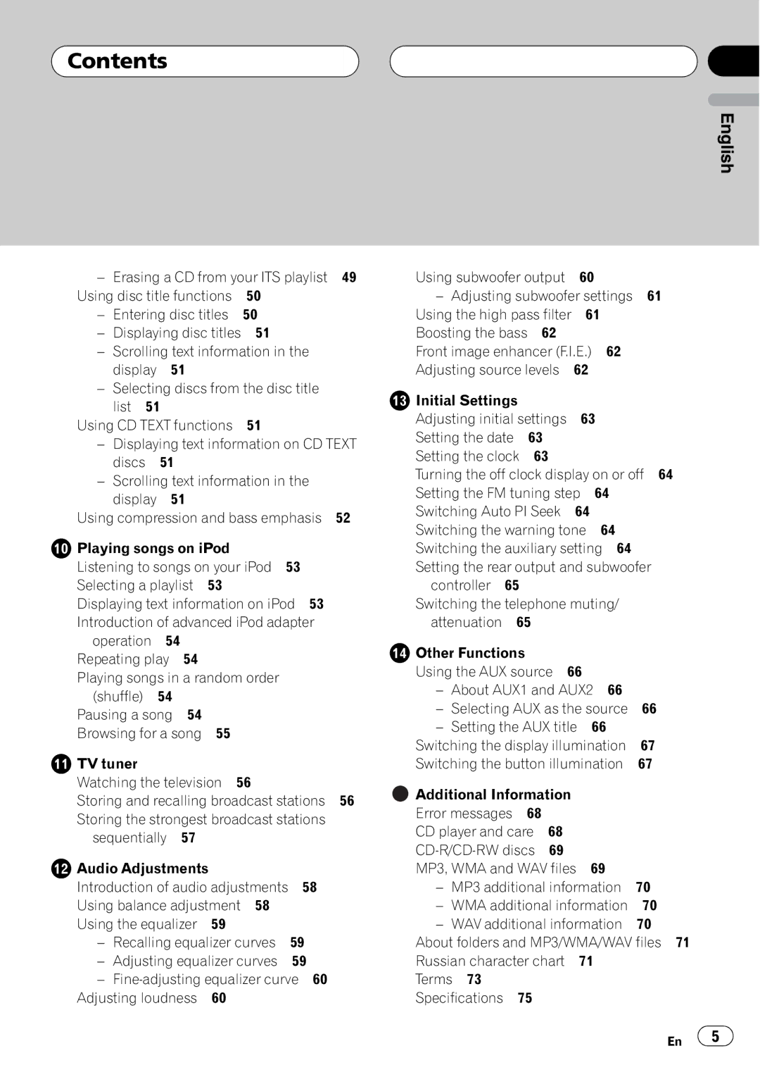 Pioneer DEH-P55BT operation manual Using disc title functions Entering disc titles 