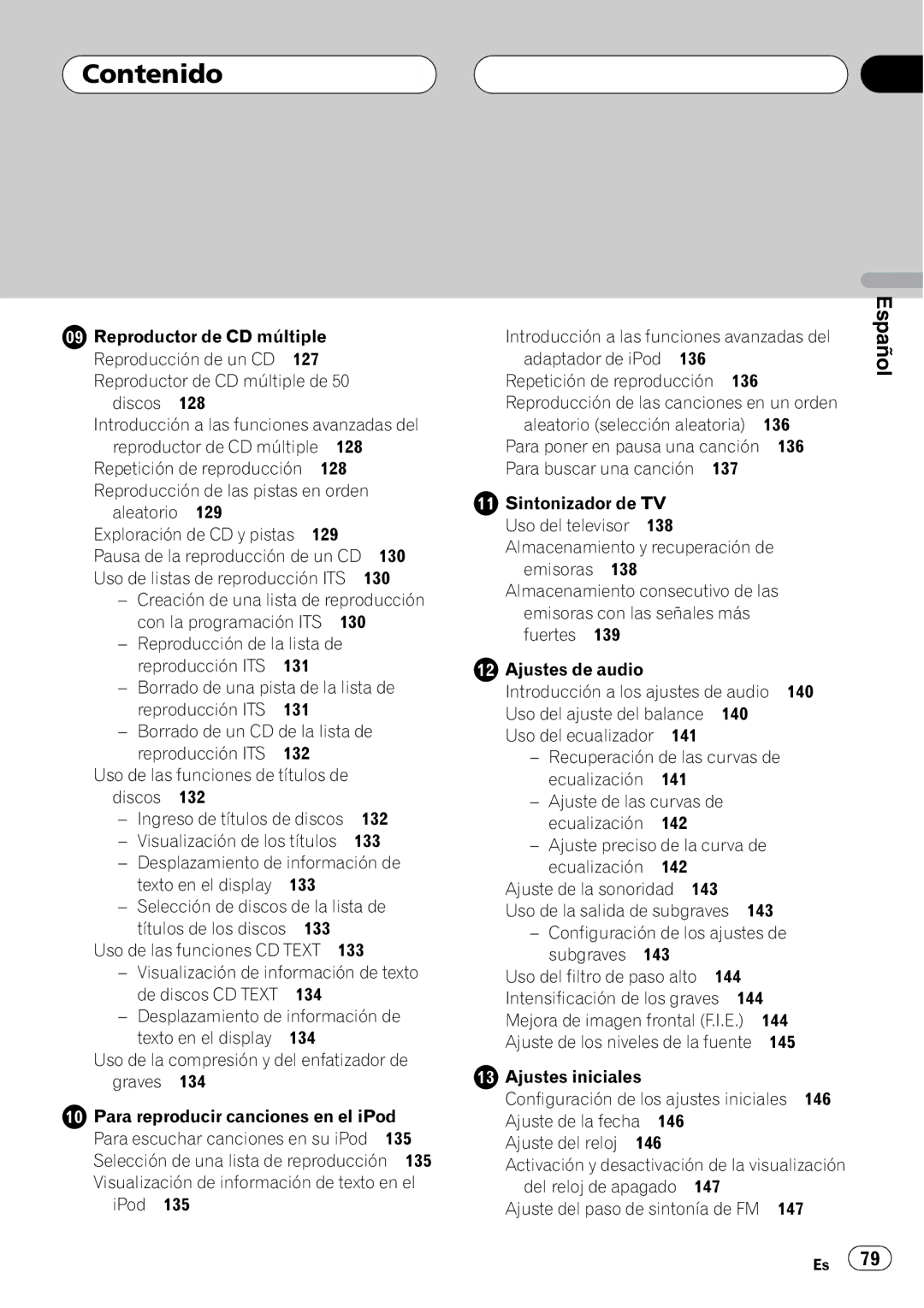 Pioneer DEH-P55BT operation manual 130 