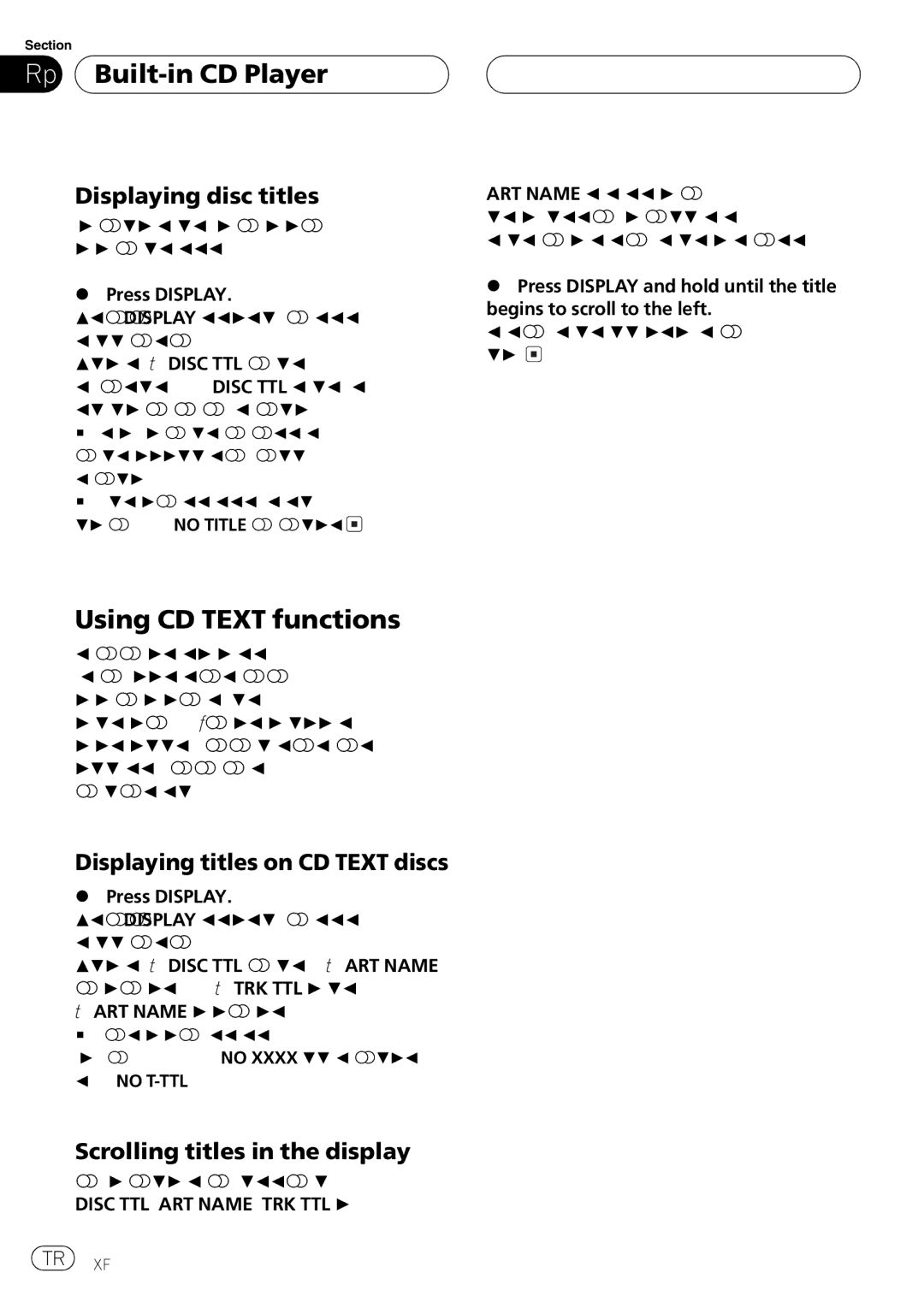 Pioneer DEH-P5730MP, DEH-P5700MP operation manual 