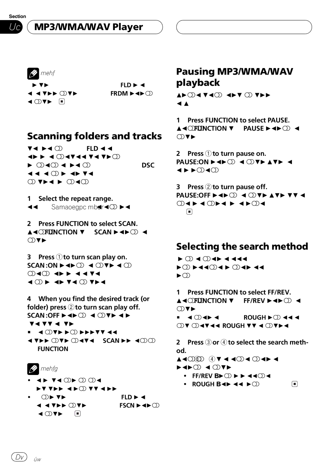 Pioneer DEH-P5730MP, DEH-P5700MP operation manual 