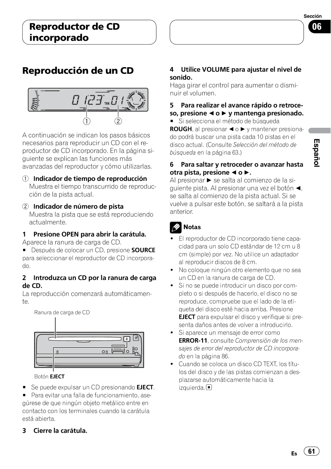 Pioneer DEH-P5700MP, DEH-P5730MP operation manual 