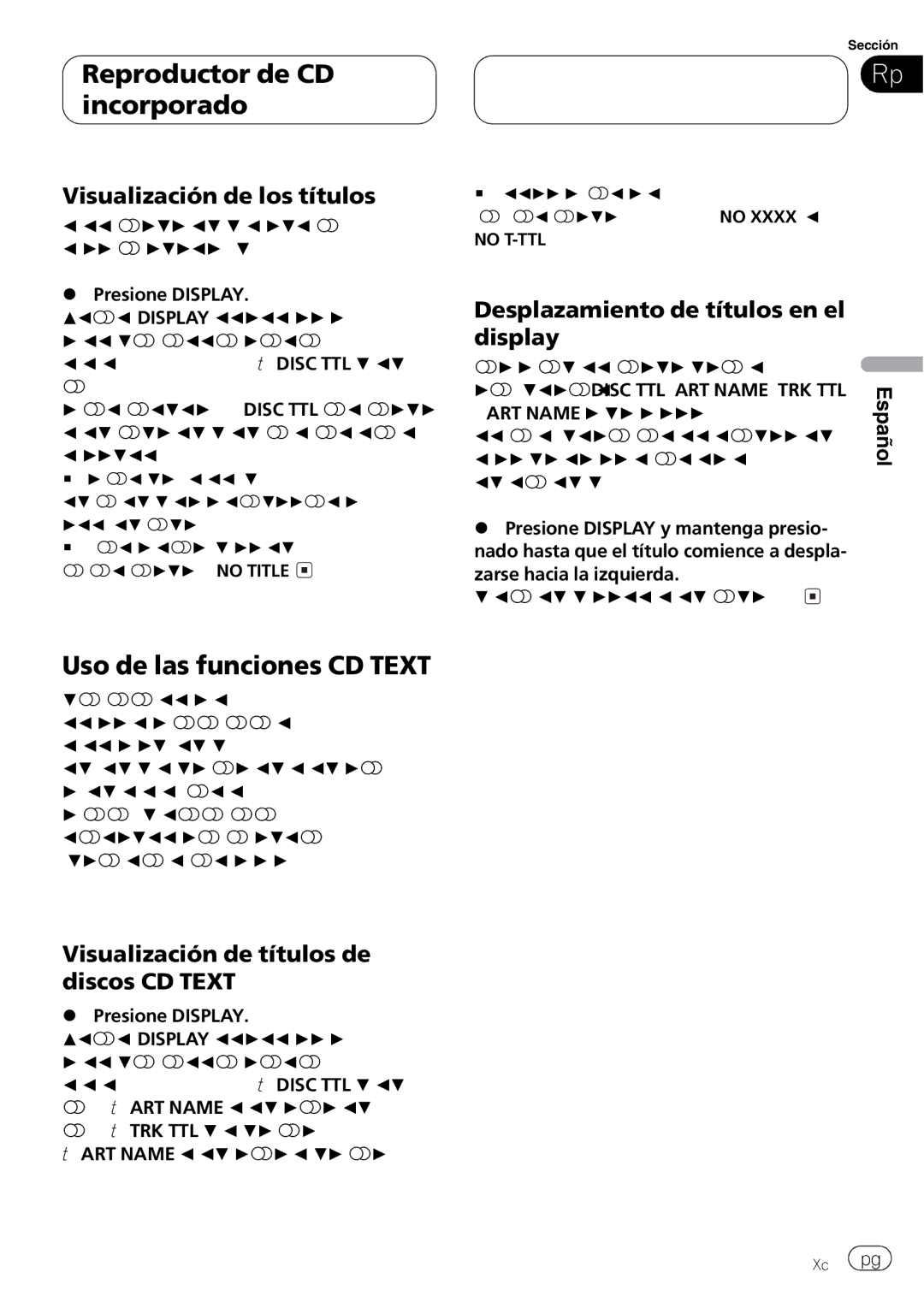 Pioneer DEH-P5700MP, DEH-P5730MP operation manual + % 