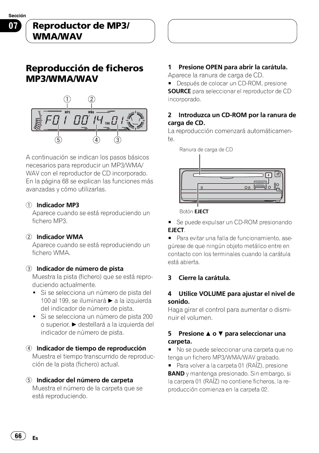 Pioneer DEH-P5730MP, DEH-P5700MP operation manual 