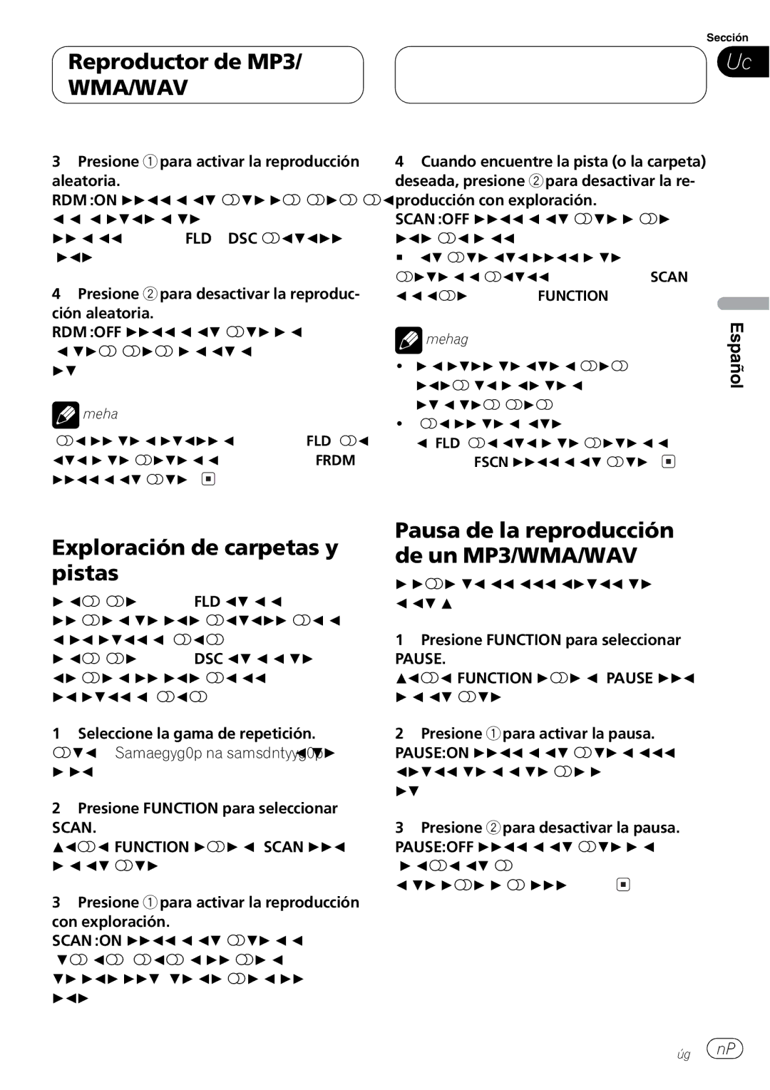 Pioneer DEH-P5700MP, DEH-P5730MP operation manual + + 