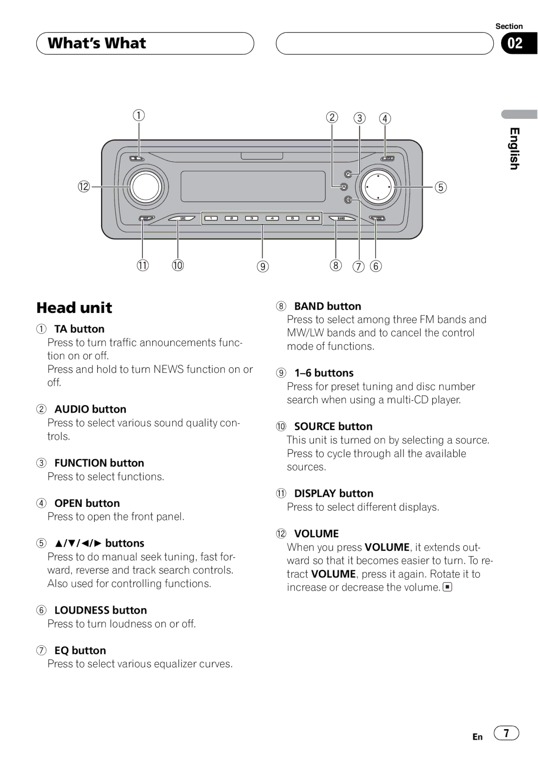 Pioneer DEH-P5700MP, DEH-P5730MP operation manual 