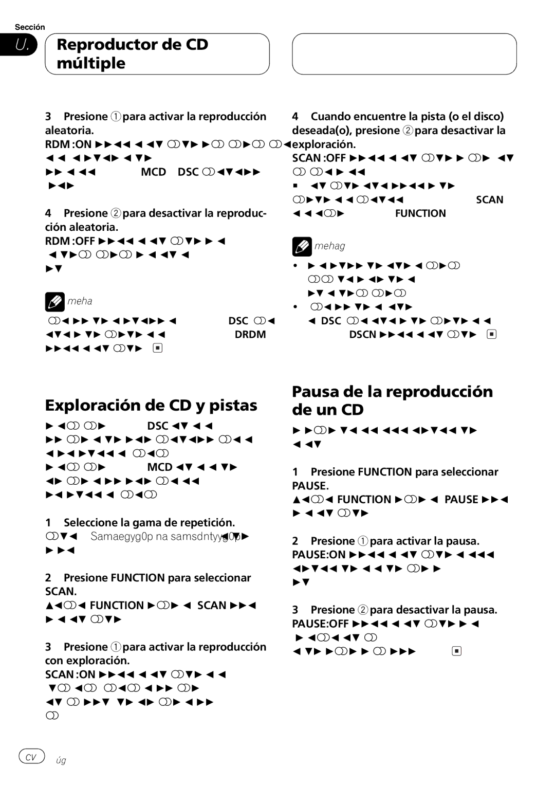 Pioneer DEH-P5730MP, DEH-P5700MP operation manual + + 