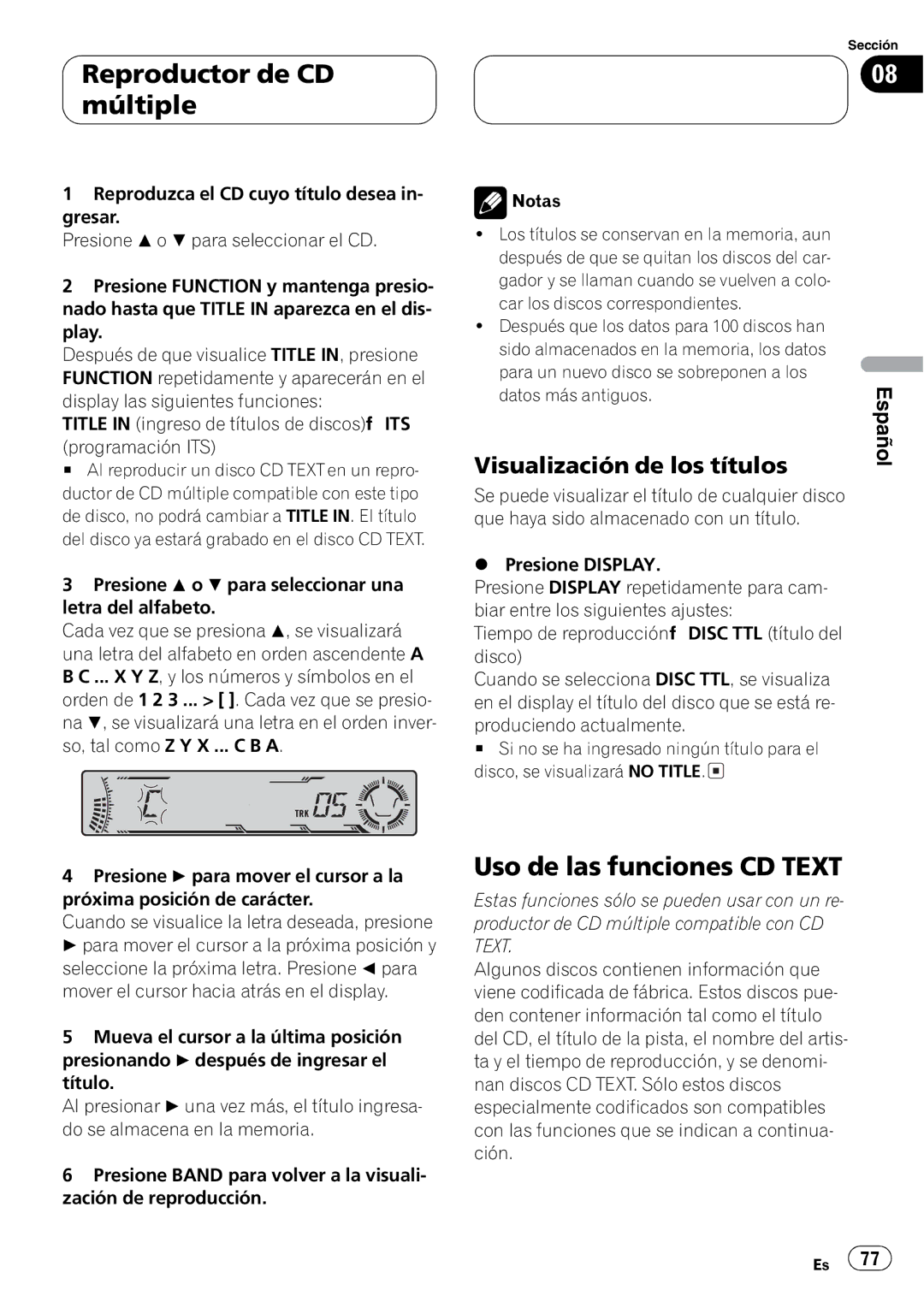 Pioneer DEH-P5700MP, DEH-P5730MP operation manual + % 