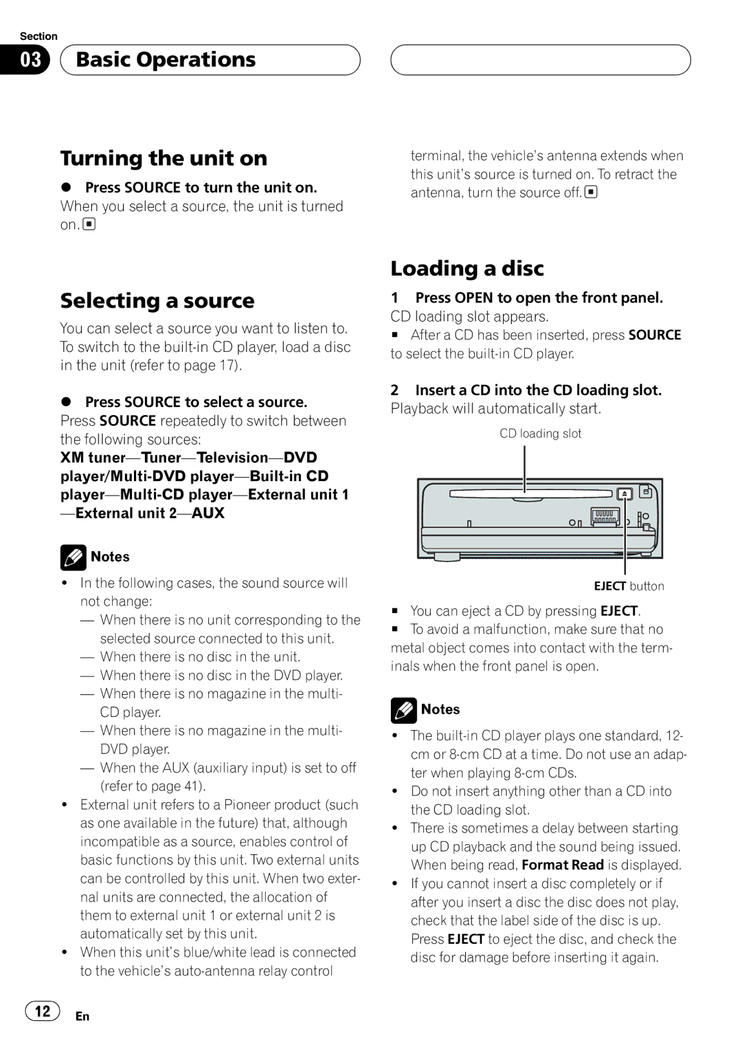 Pioneer DEH-P5800MP operation manual 