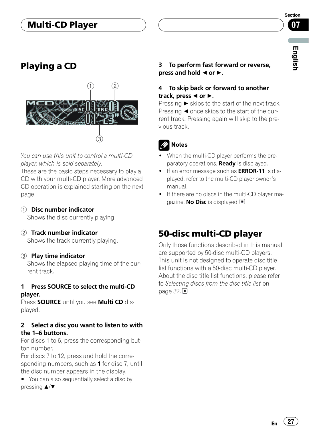 Pioneer DEH-P5800MP operation manual 