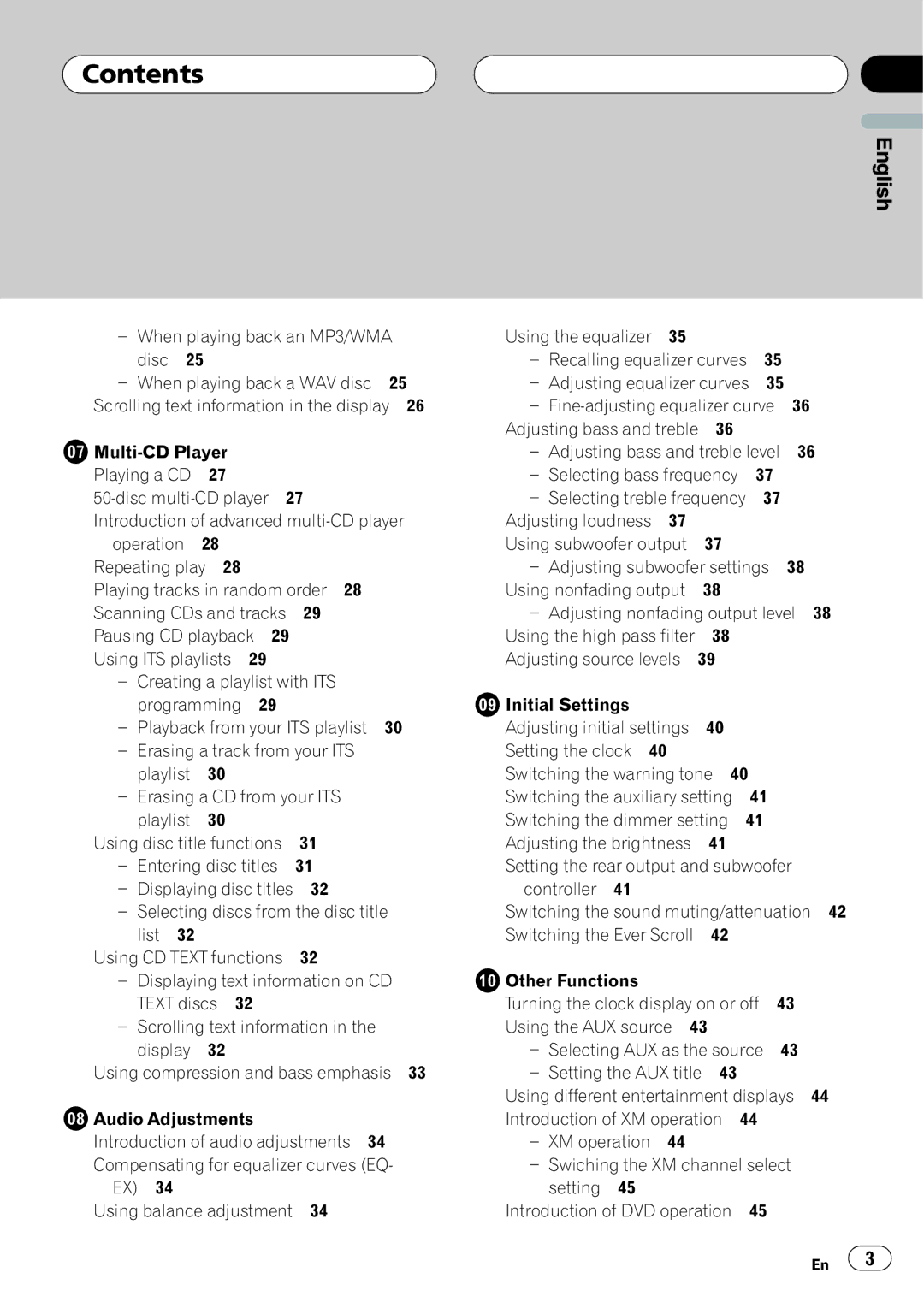 Pioneer DEH-P5800MP operation manual 