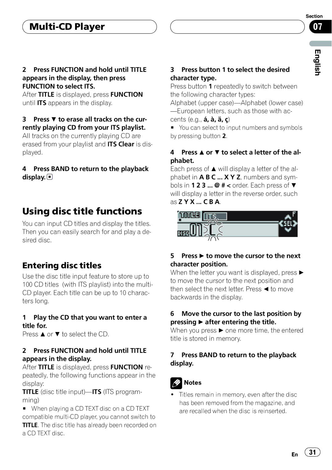 Pioneer DEH-P5800MP operation manual 