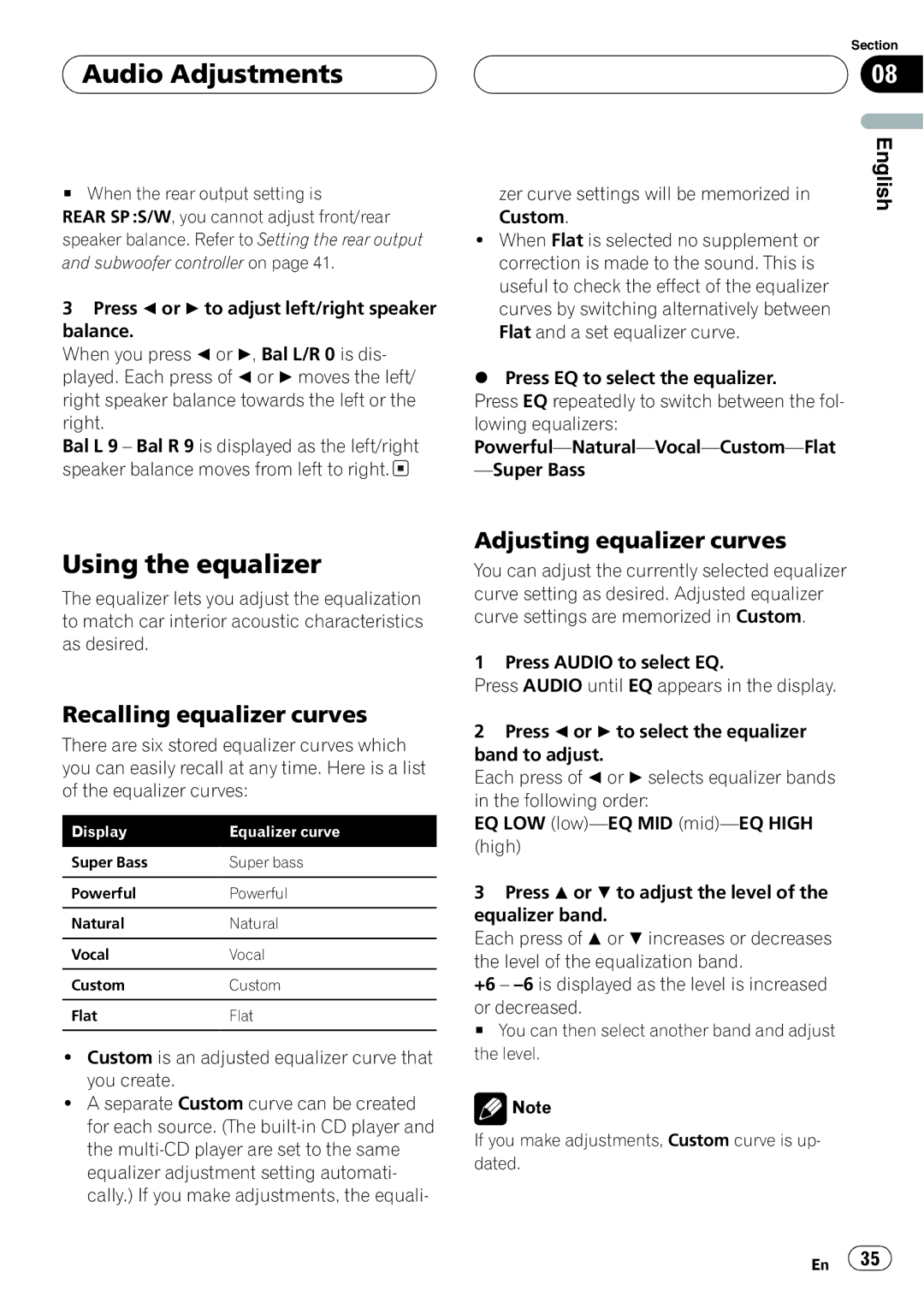 Pioneer DEH-P5800MP operation manual 