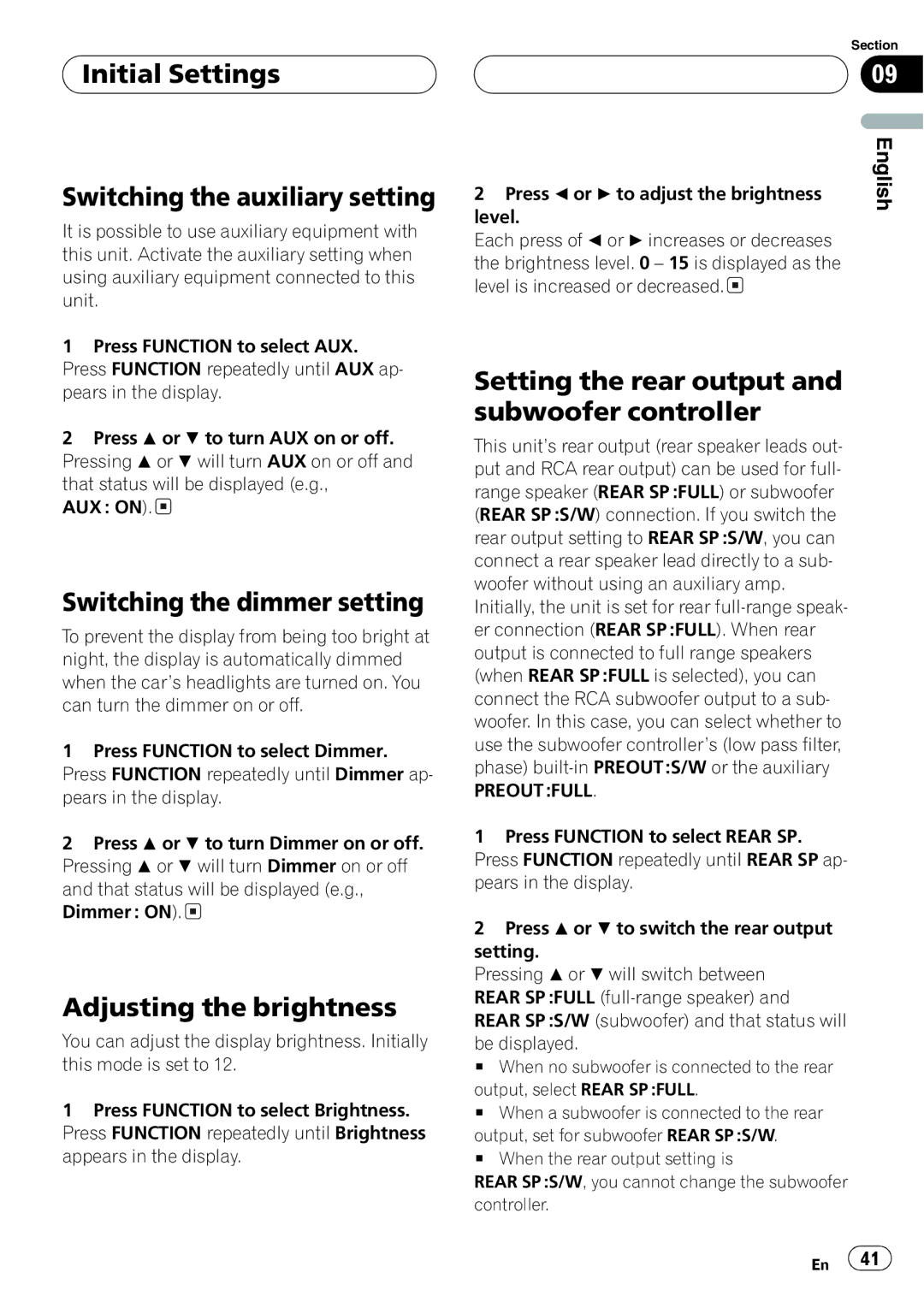 Pioneer DEH-P5800MP operation manual 