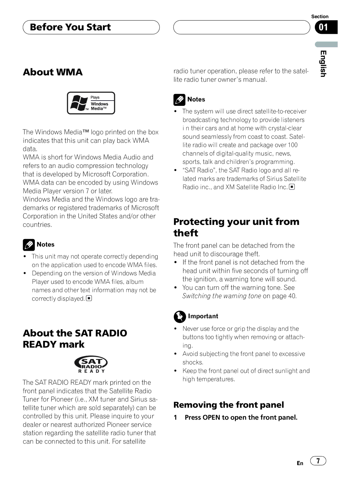 Pioneer DEH-P5800MP operation manual 