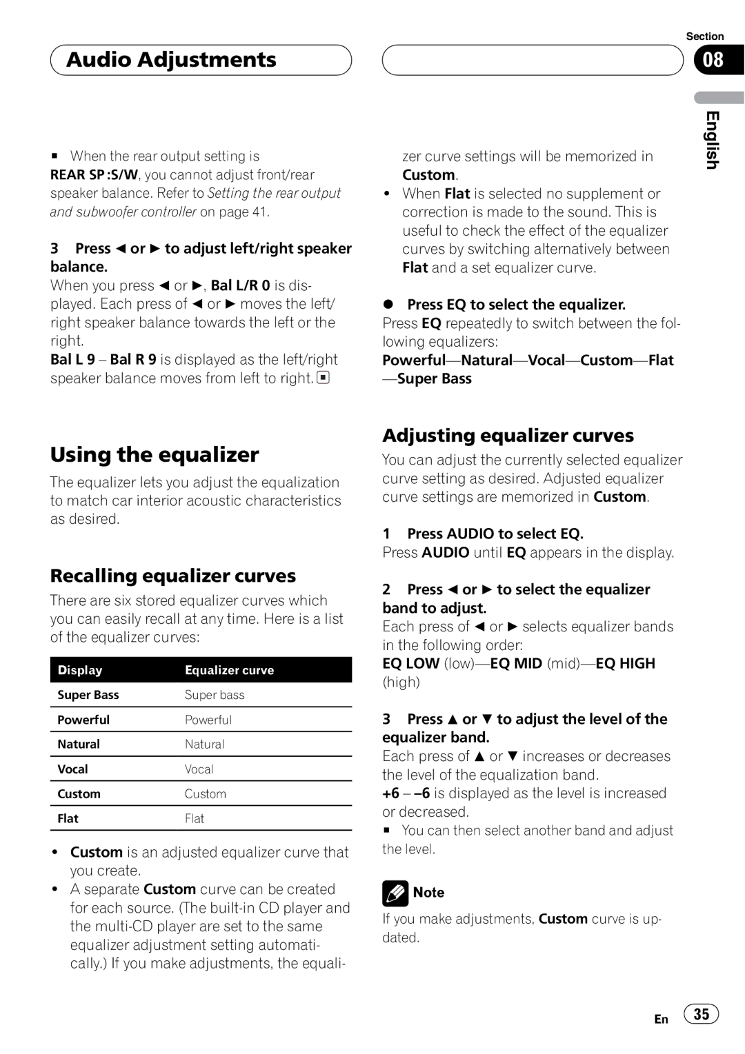 Pioneer DEH-P580MP operation manual 