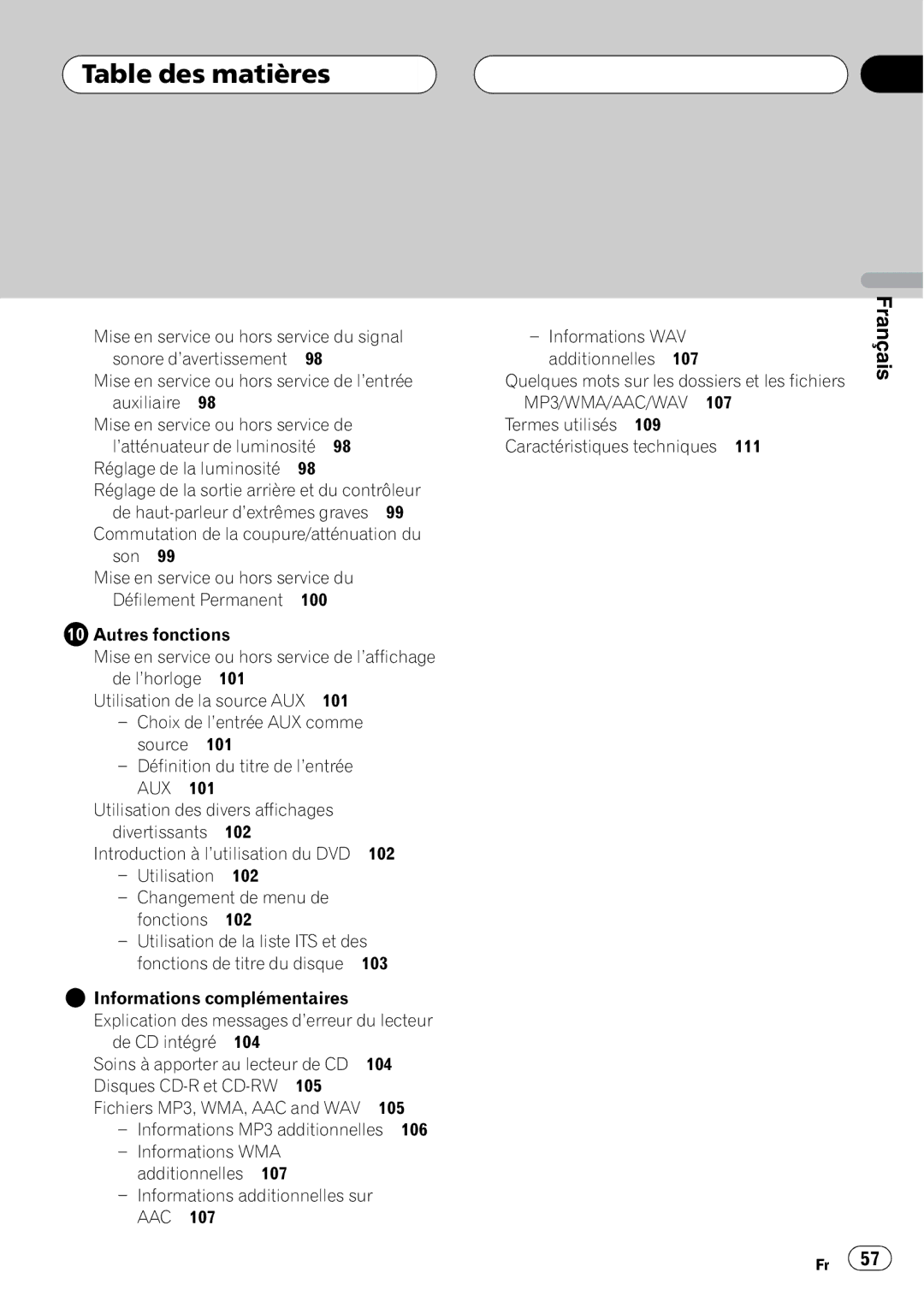 Pioneer DEH-P580MP operation manual 