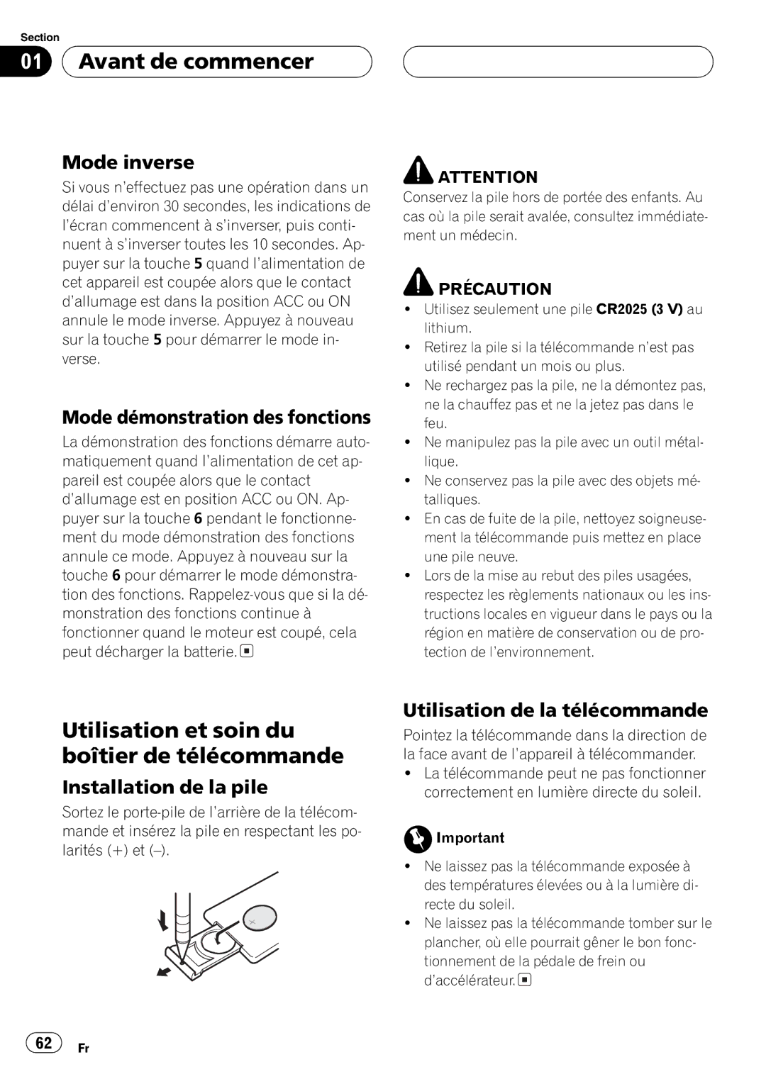 Pioneer DEH-P580MP operation manual 